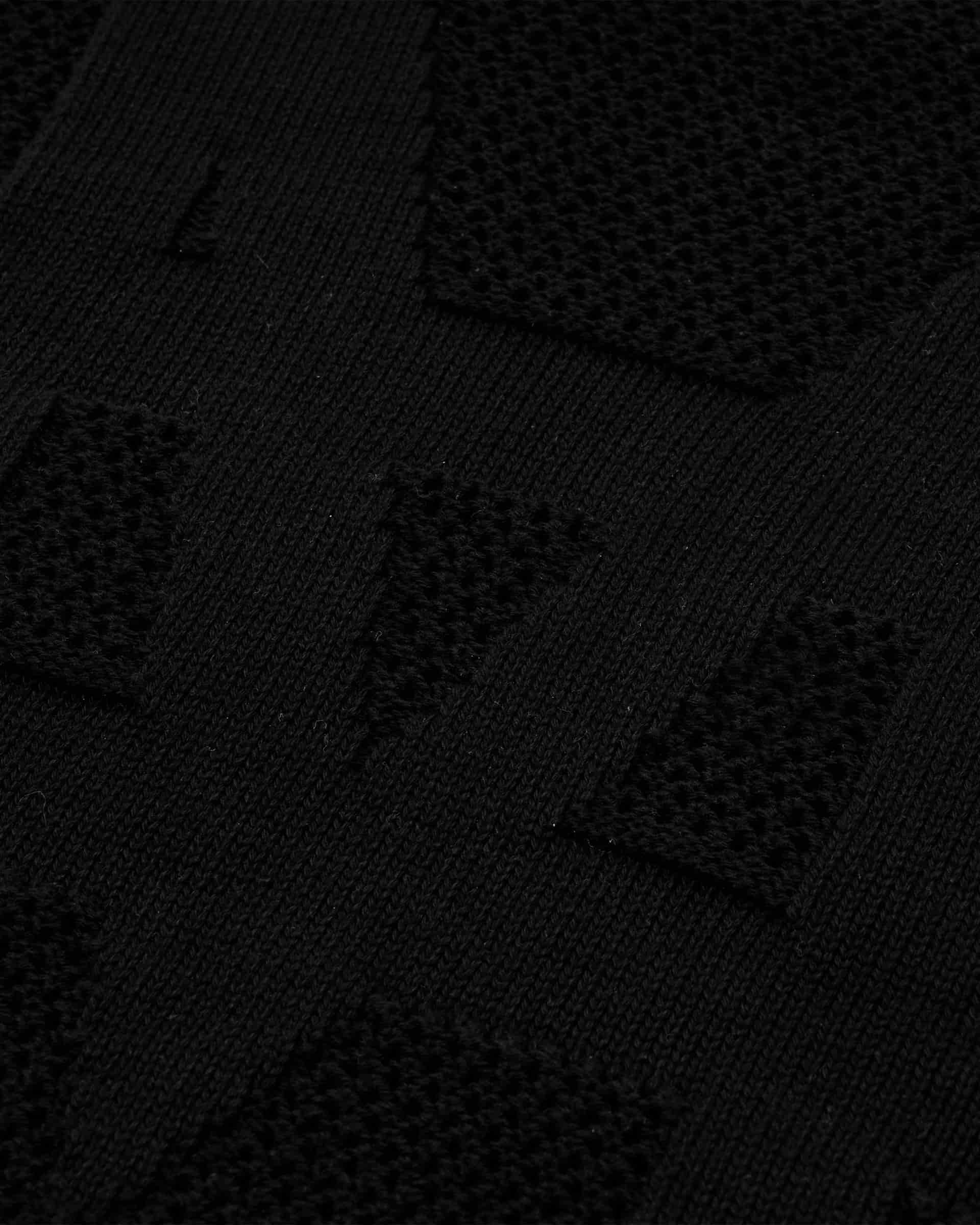 Knit Monogram Sweater - Negro Oscuro - miniatura 8