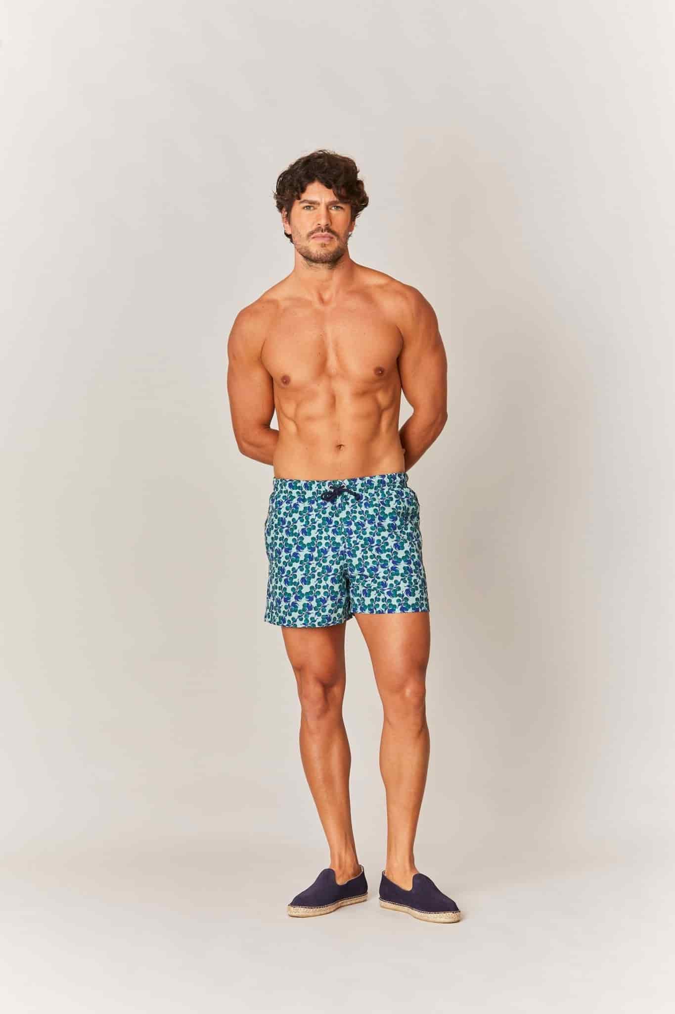 Men's grosevallas swim trunk esmerald - miniatura 2