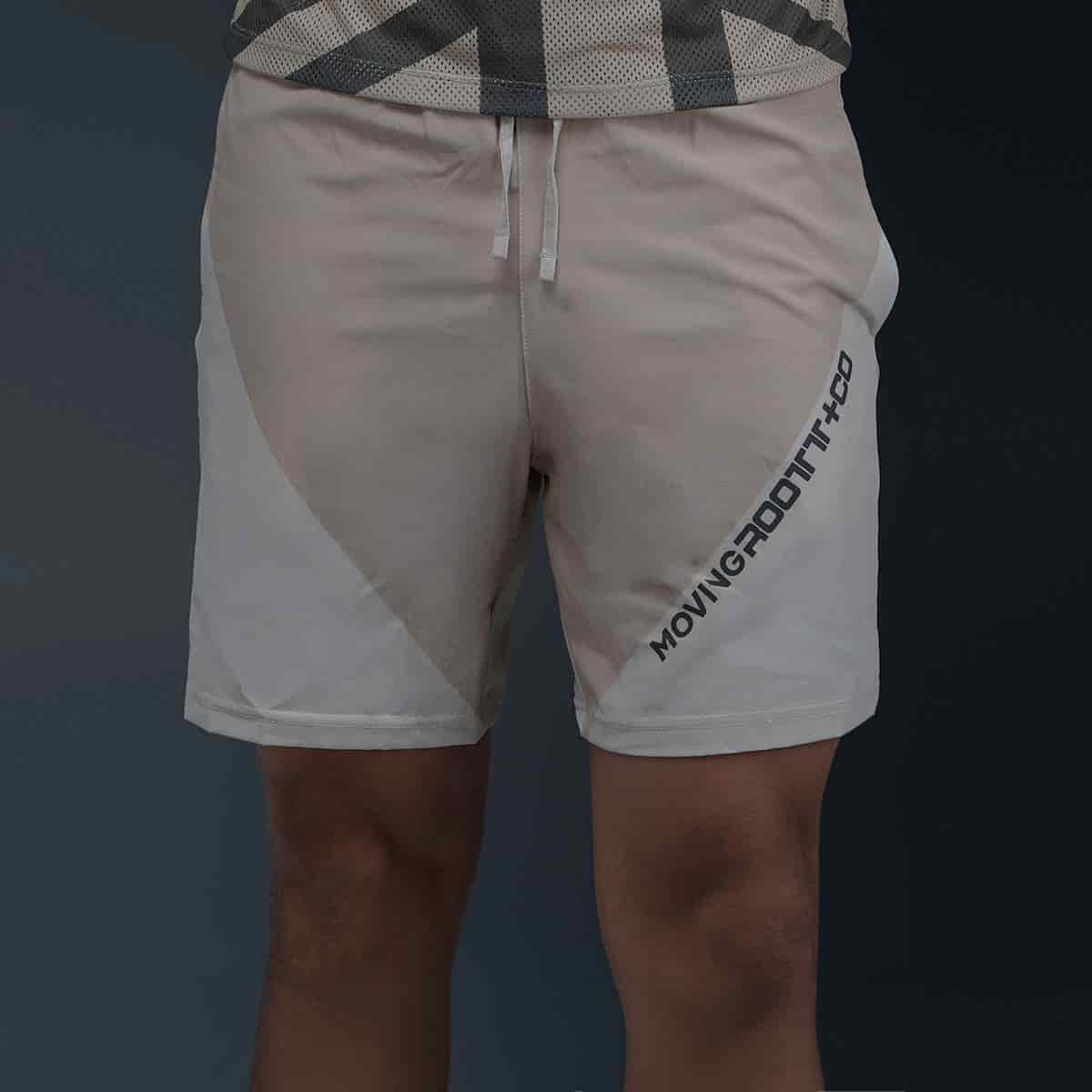 Pantaloneta Deportiva Beige - miniatura 1