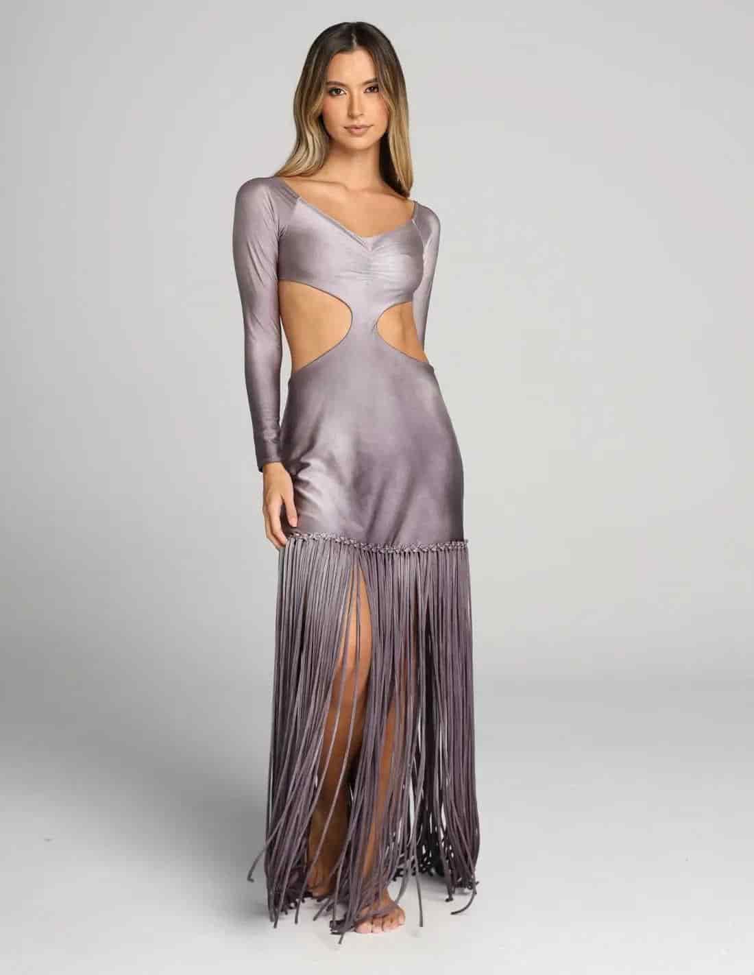 Vestido Aloha Faded Gray - miniatura 1