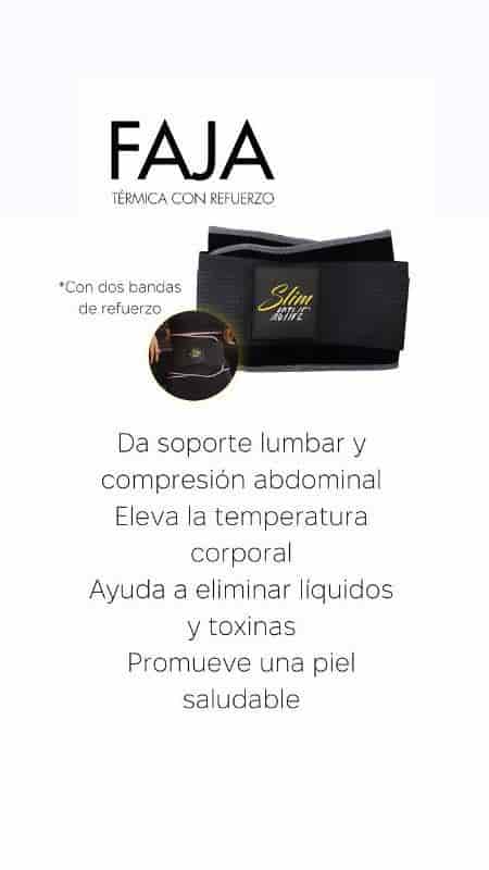 FAJA ABDOMEN SLIM ACTIVE CON REFUERZO - miniatura 1