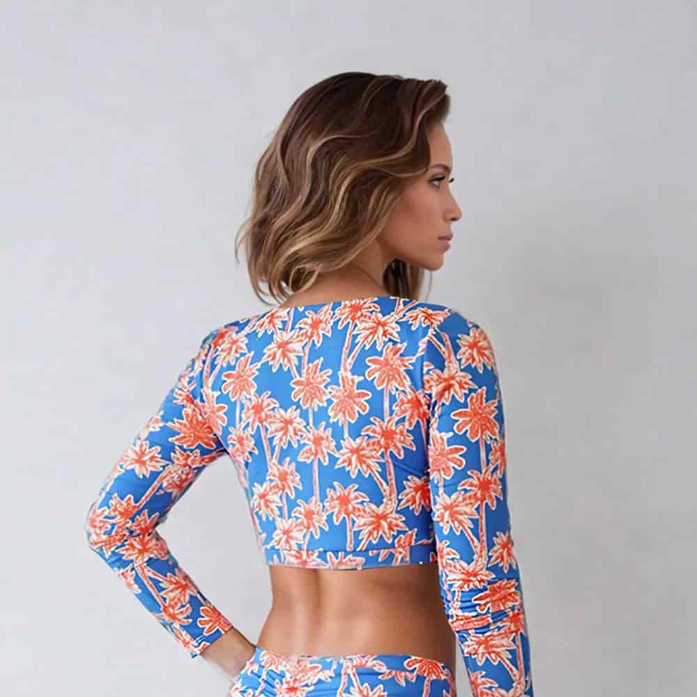 Top Vestido de Baño Manga Larga Mireia - miniatura 4