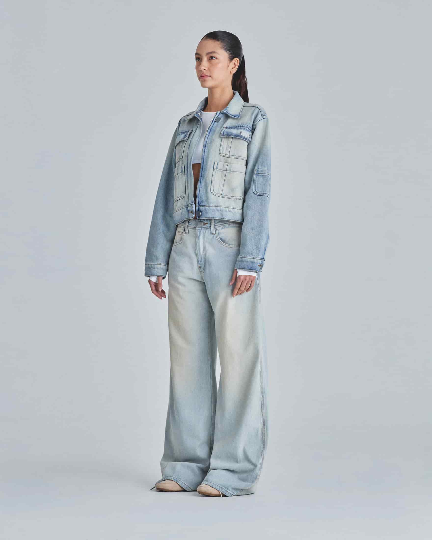 W Line Basic Multipocket Jacket Dirty Ice - miniatura 5