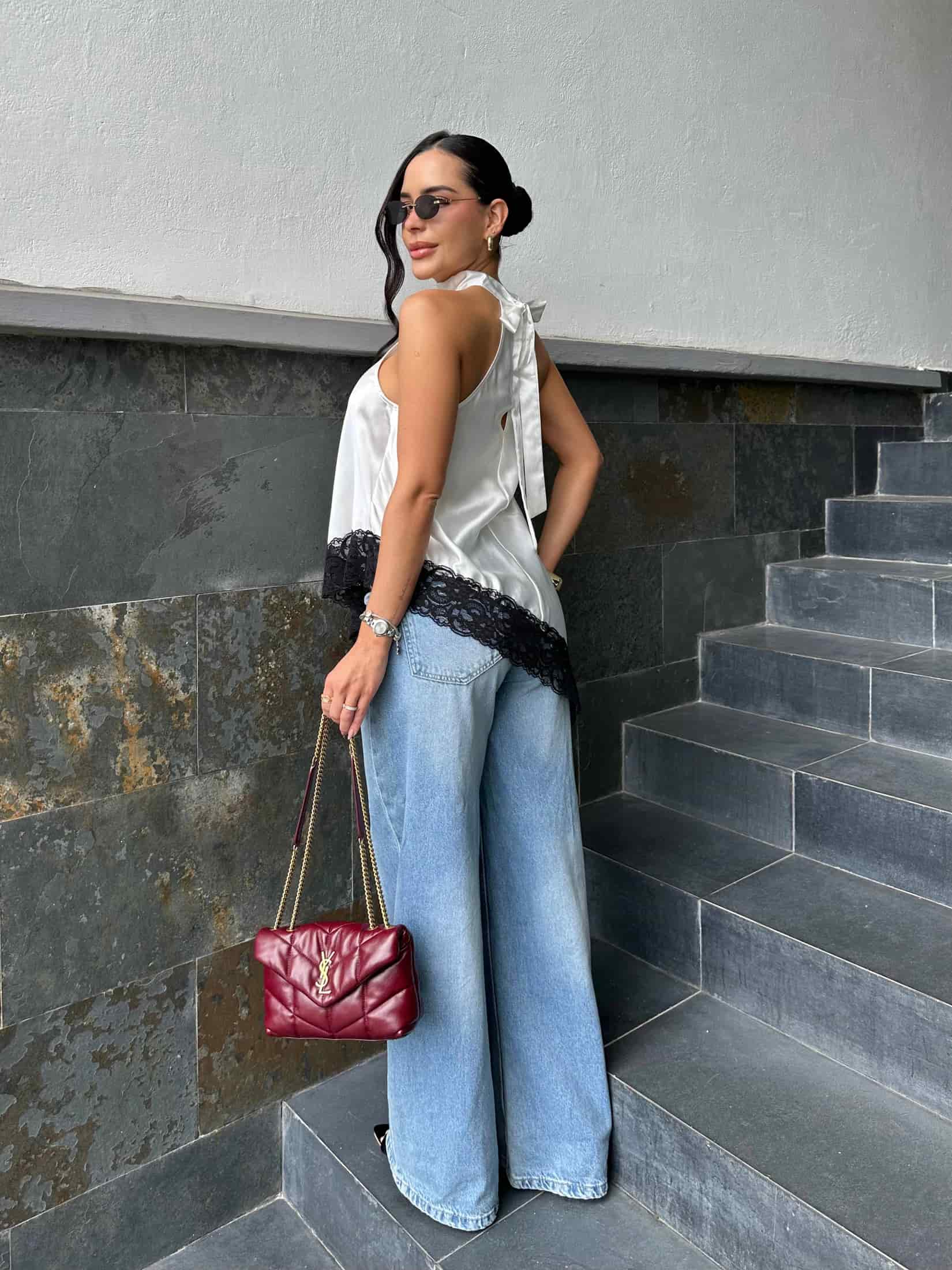 BLUSA JIMENEZ BLANCO - miniatura 3
