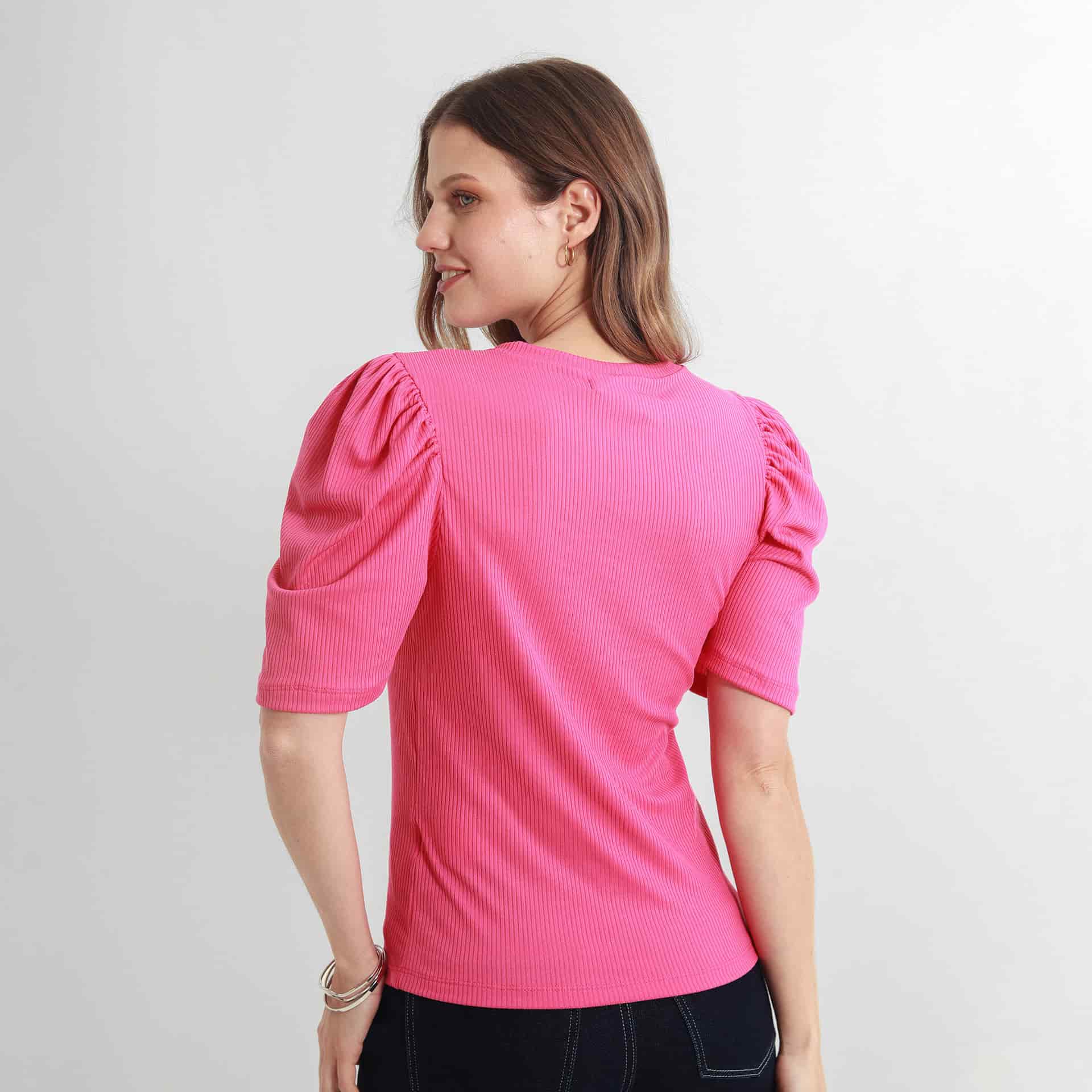 Camiseta Cuello V Manga Corta - miniatura 1