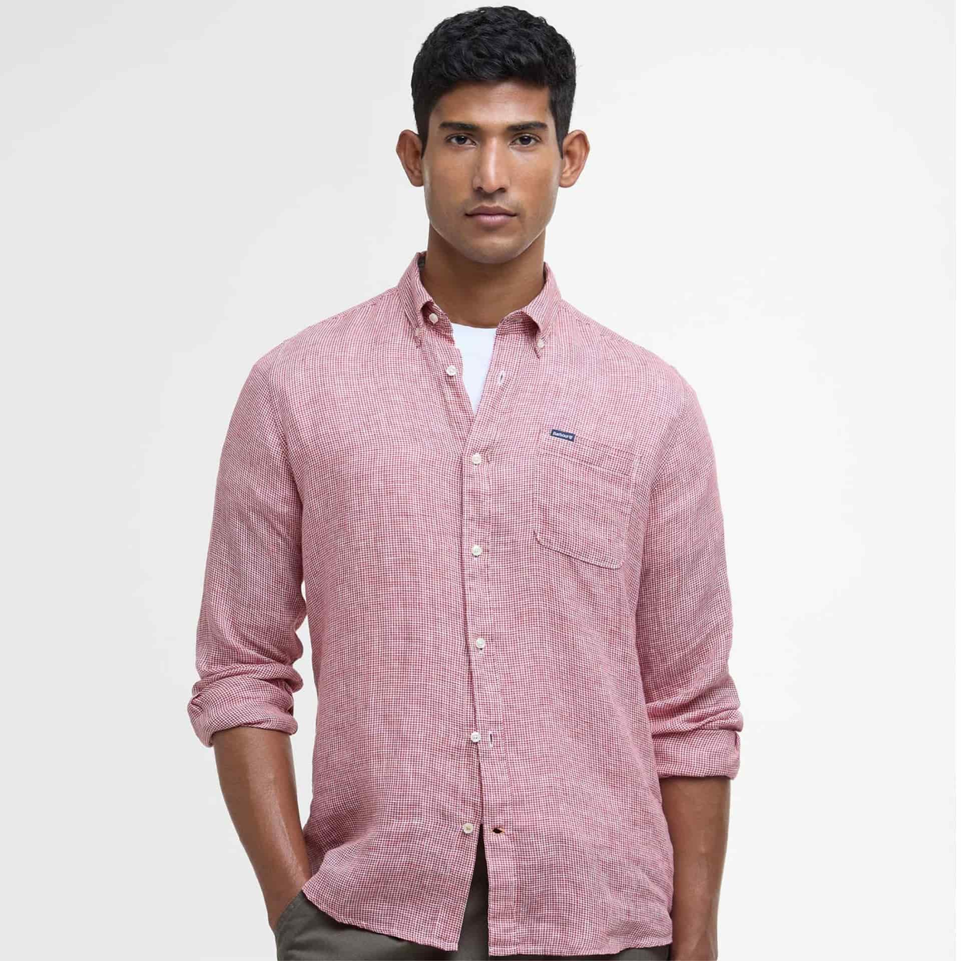 Linton Tailored Long-Sleeved Shirt - miniatura 1