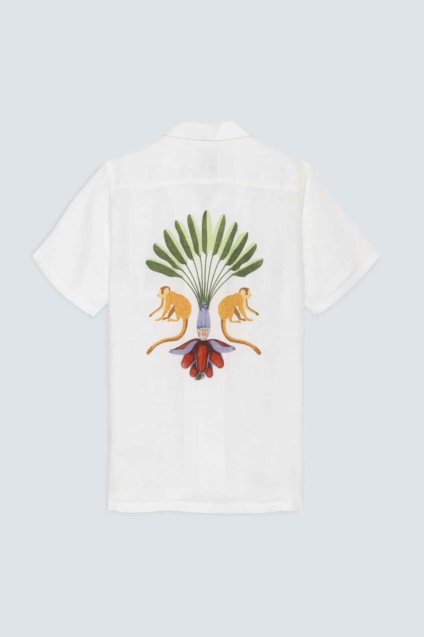 Men's linen shirt large titi - miniatura 1