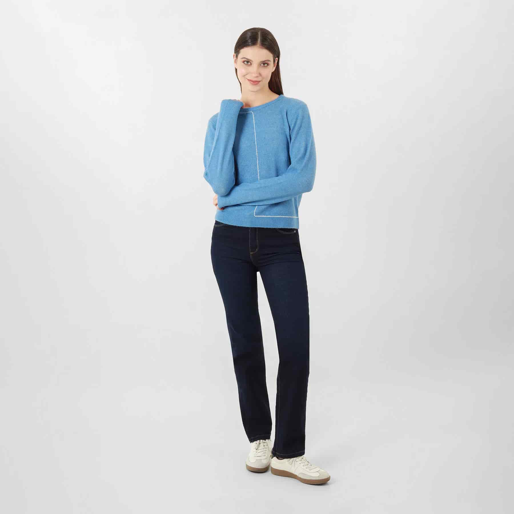 Sweater Cuello Redondo Manga Larga - miniatura 6