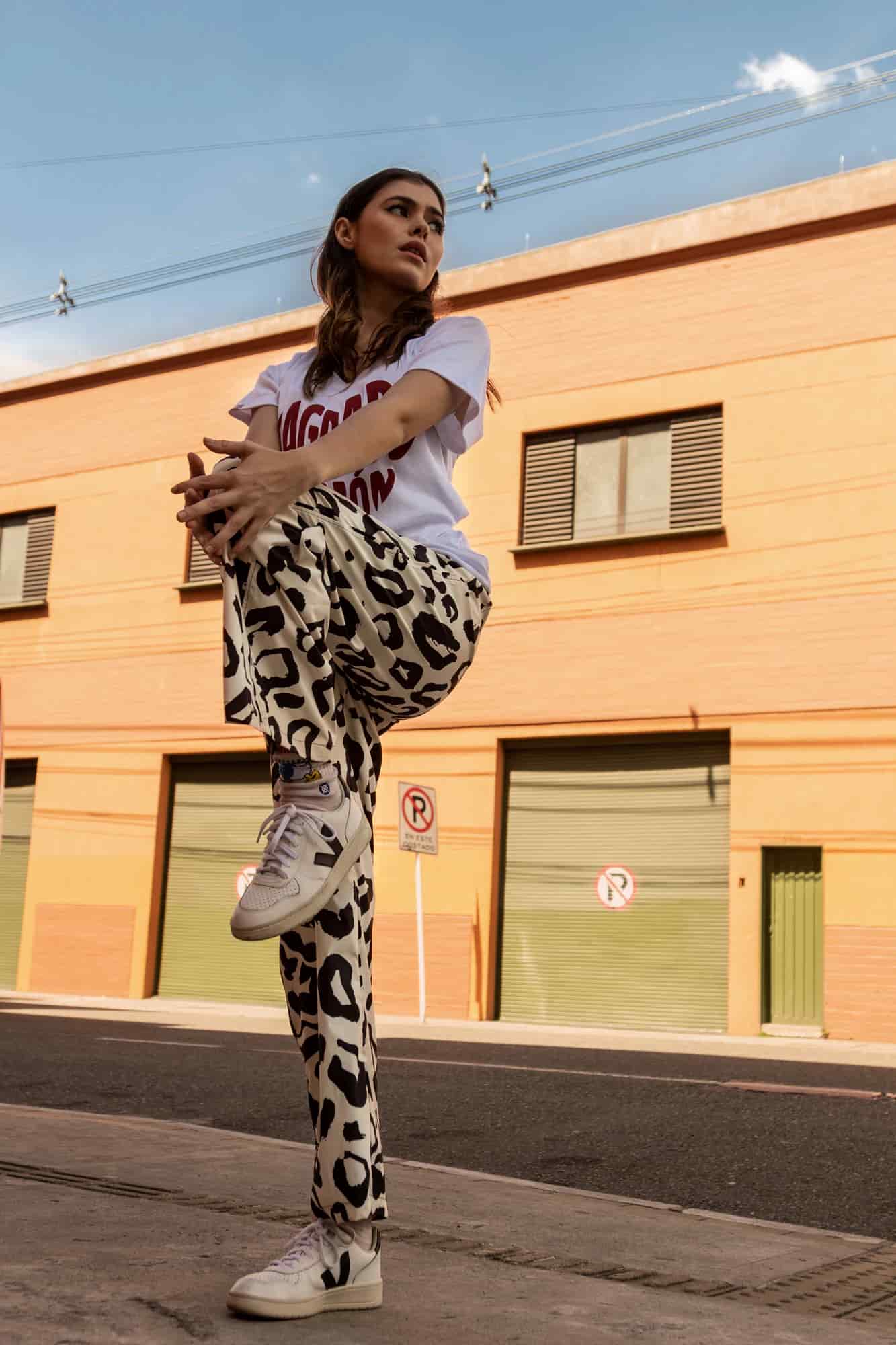 Leopard Wide Leg Pants - miniatura 10