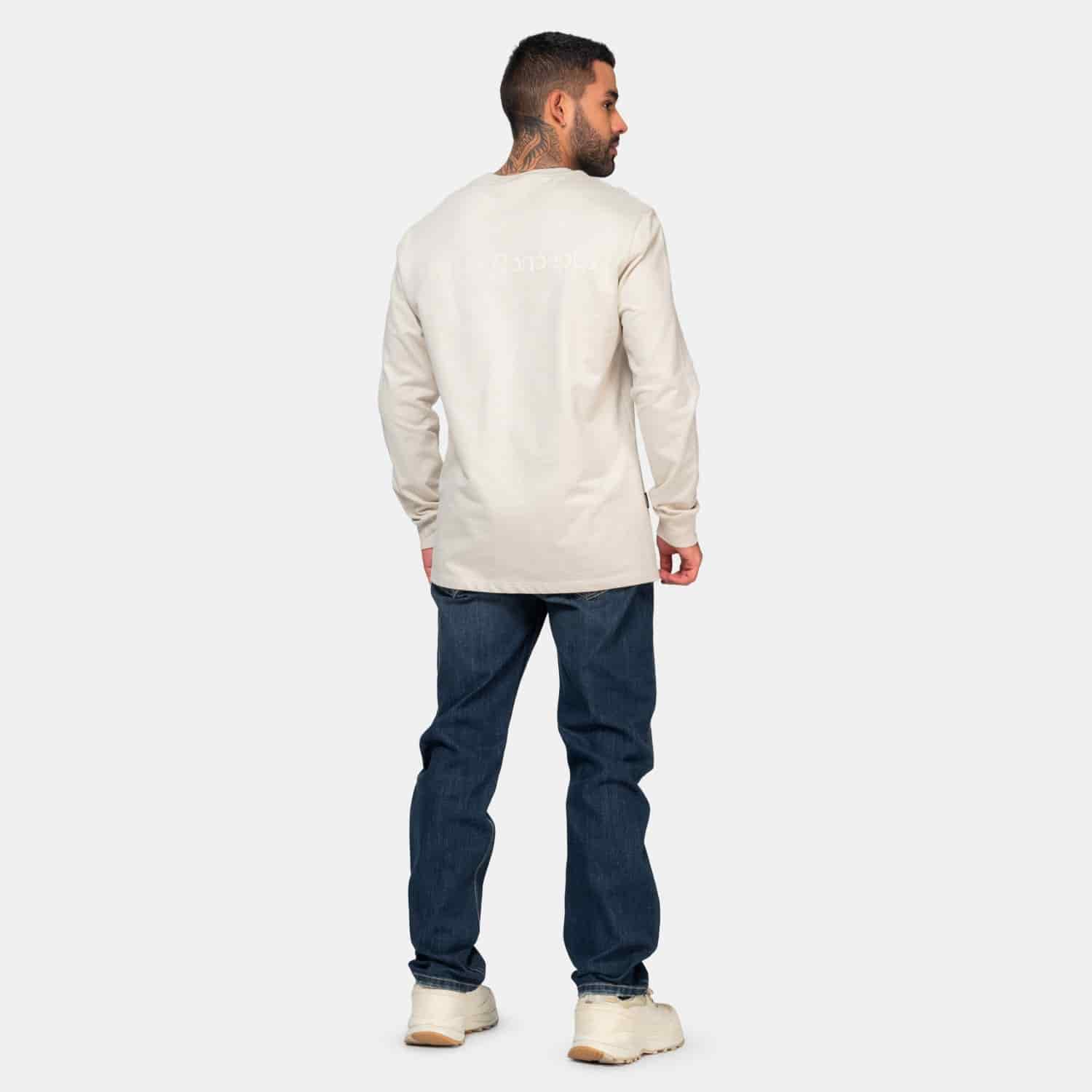 Long Sleeve Essential Beige - miniatura 6