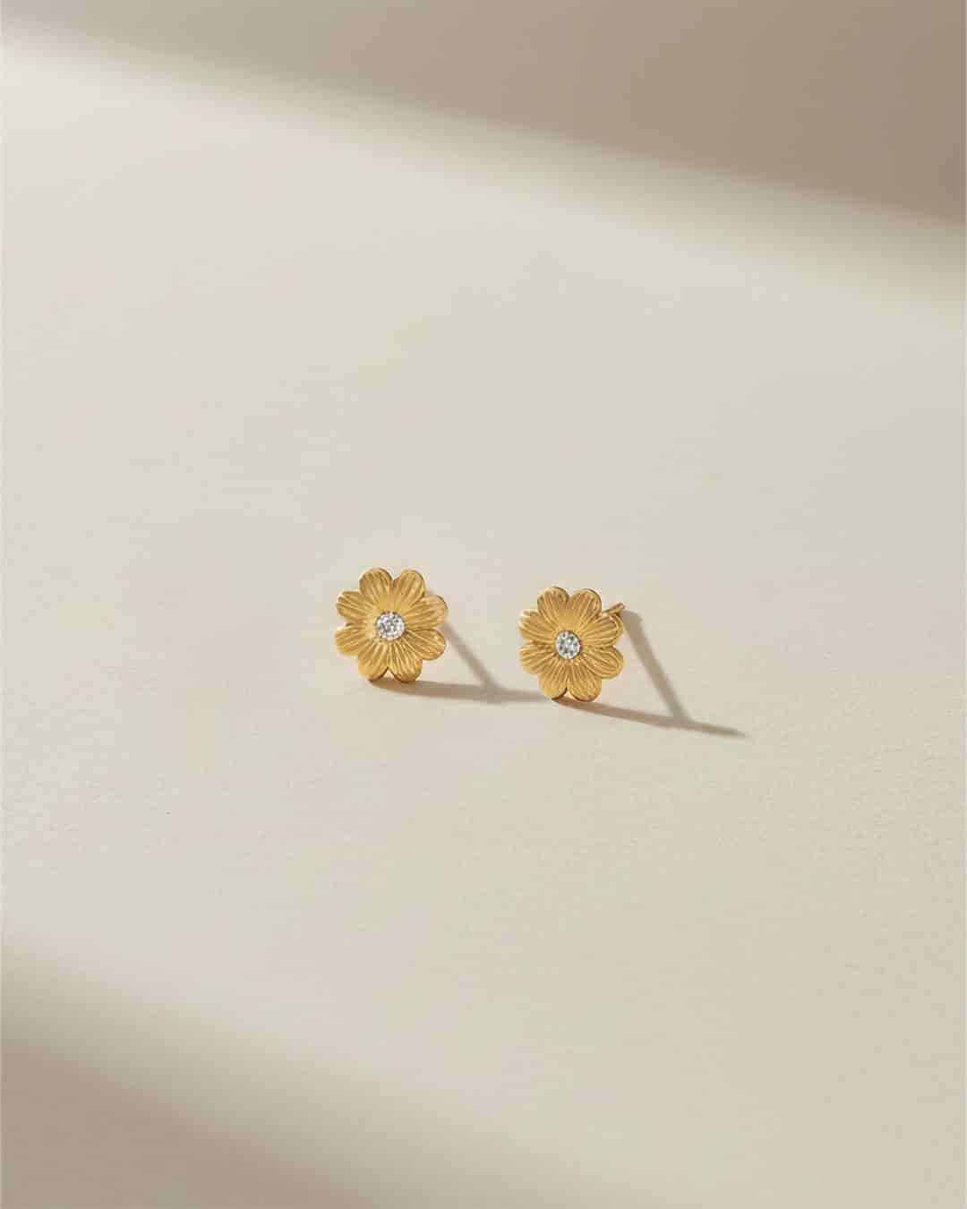 Aretes Fiore Oro - miniatura 1