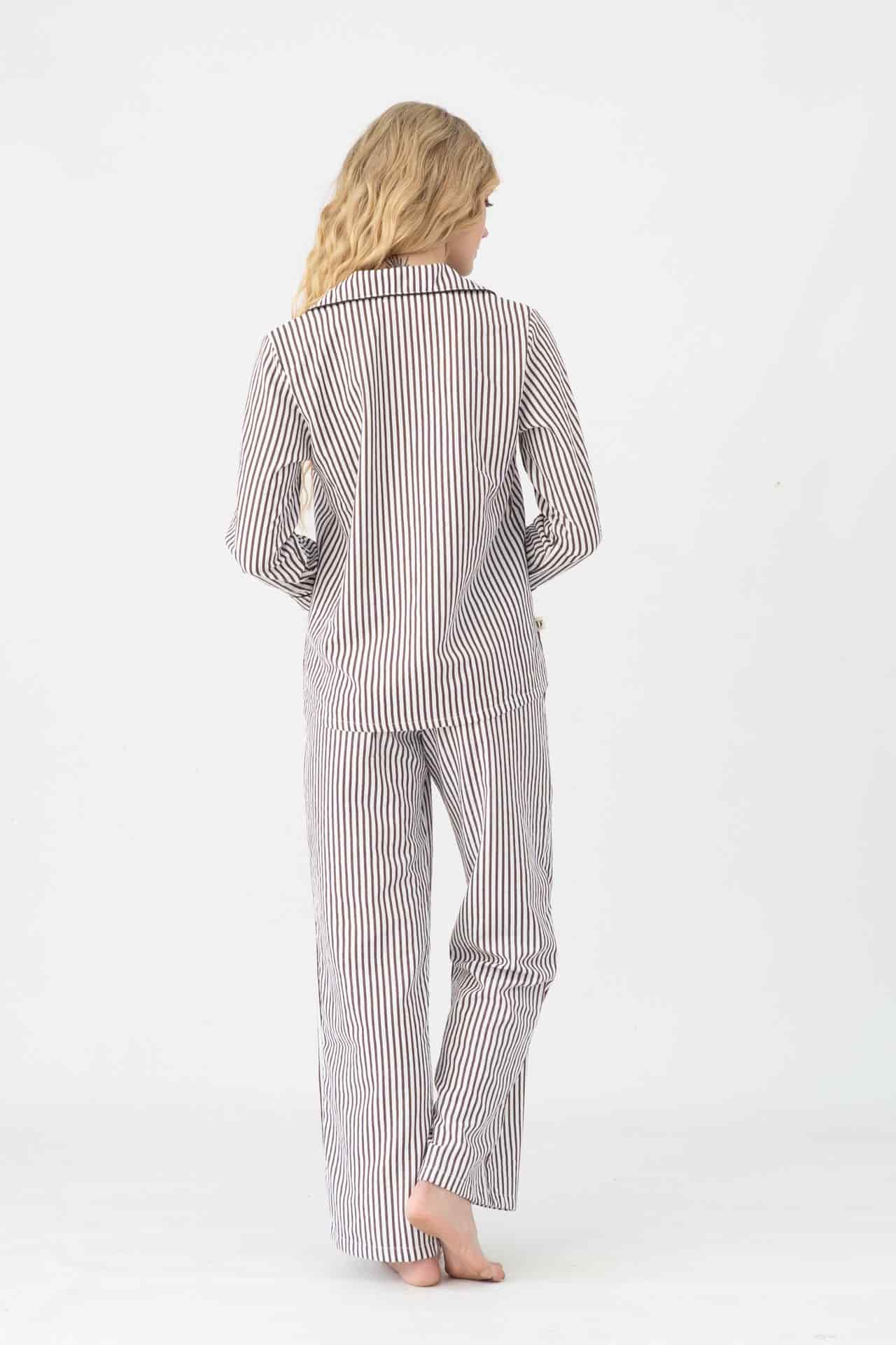 Set Pantalon Belice Espresso Stripe - miniatura 5