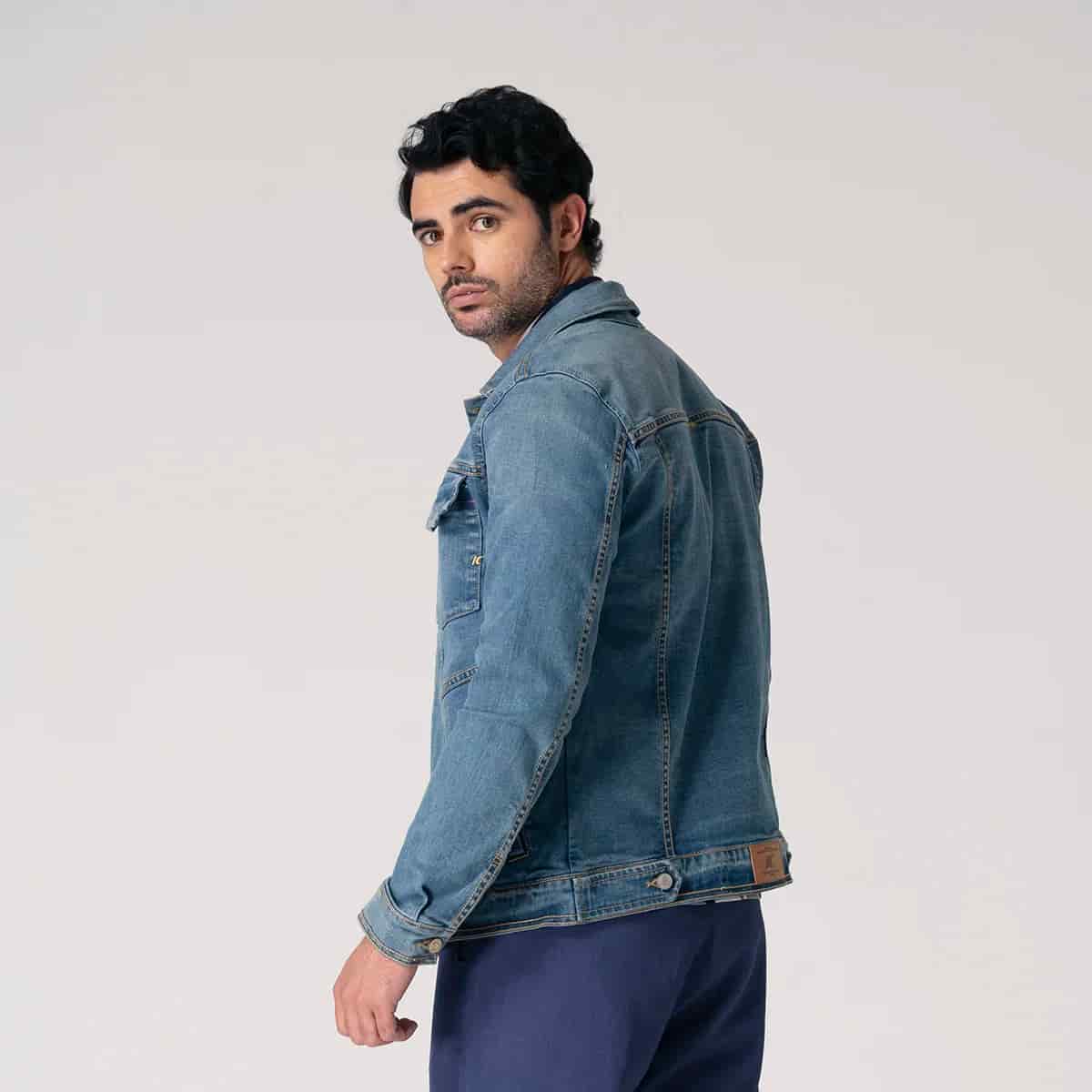 Chaqueta Denim Slim Clasica Italo - miniatura 3
