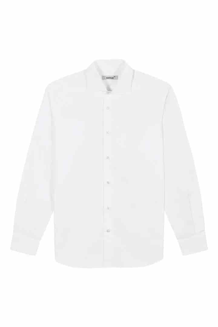 men’s cotton shirt white rx slim - miniatura 13