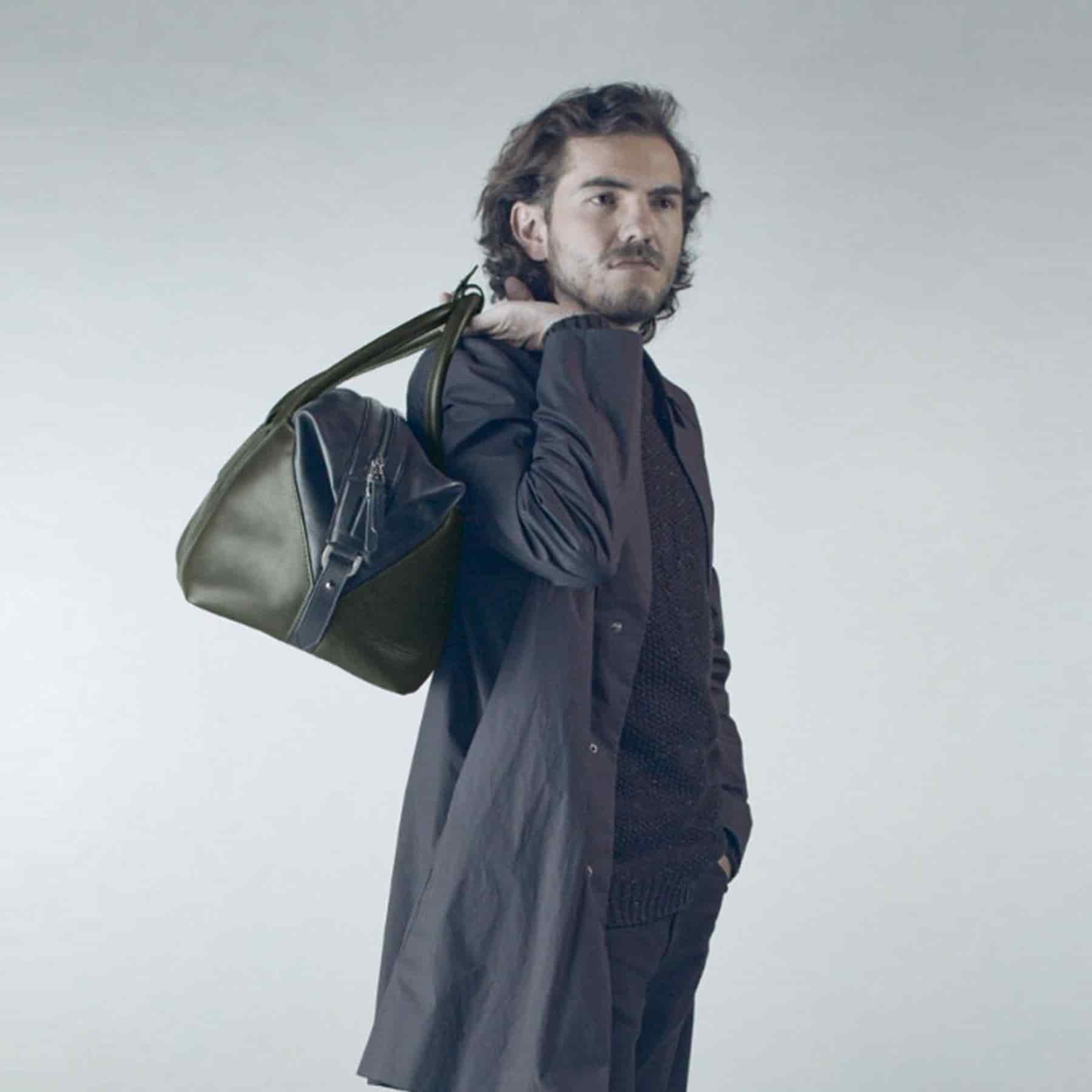 Heritage Holdall Pull Up Cognac - miniatura 2