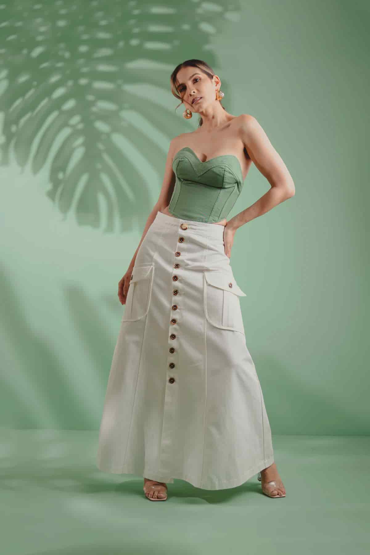 RF10A – Iconic Denim Skirt - miniatura 4