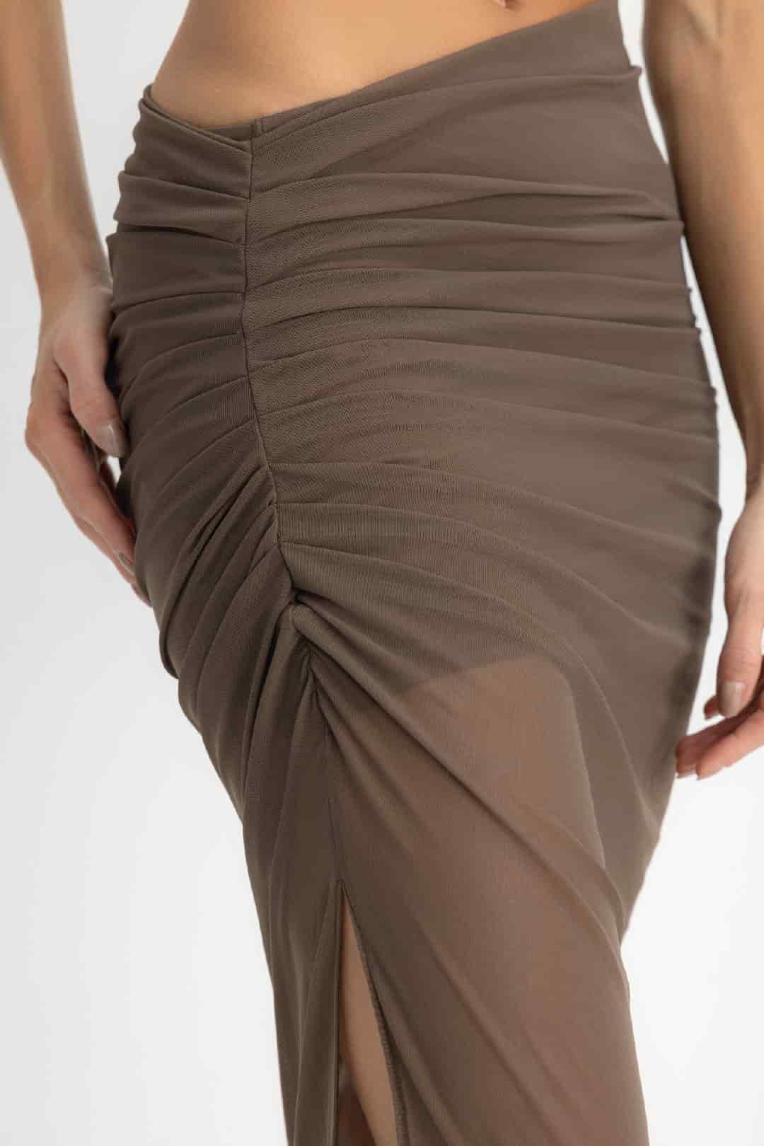 SET CORSE, FALDA & PANTY AISA ESPRESSO - miniatura 3