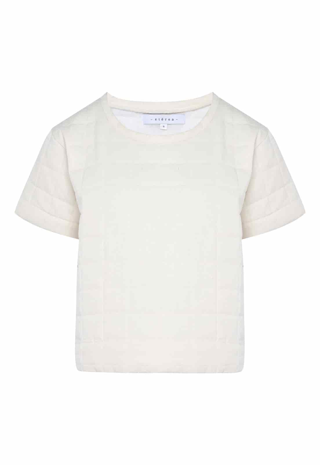 Claude T-Shirt Cream - miniatura 3