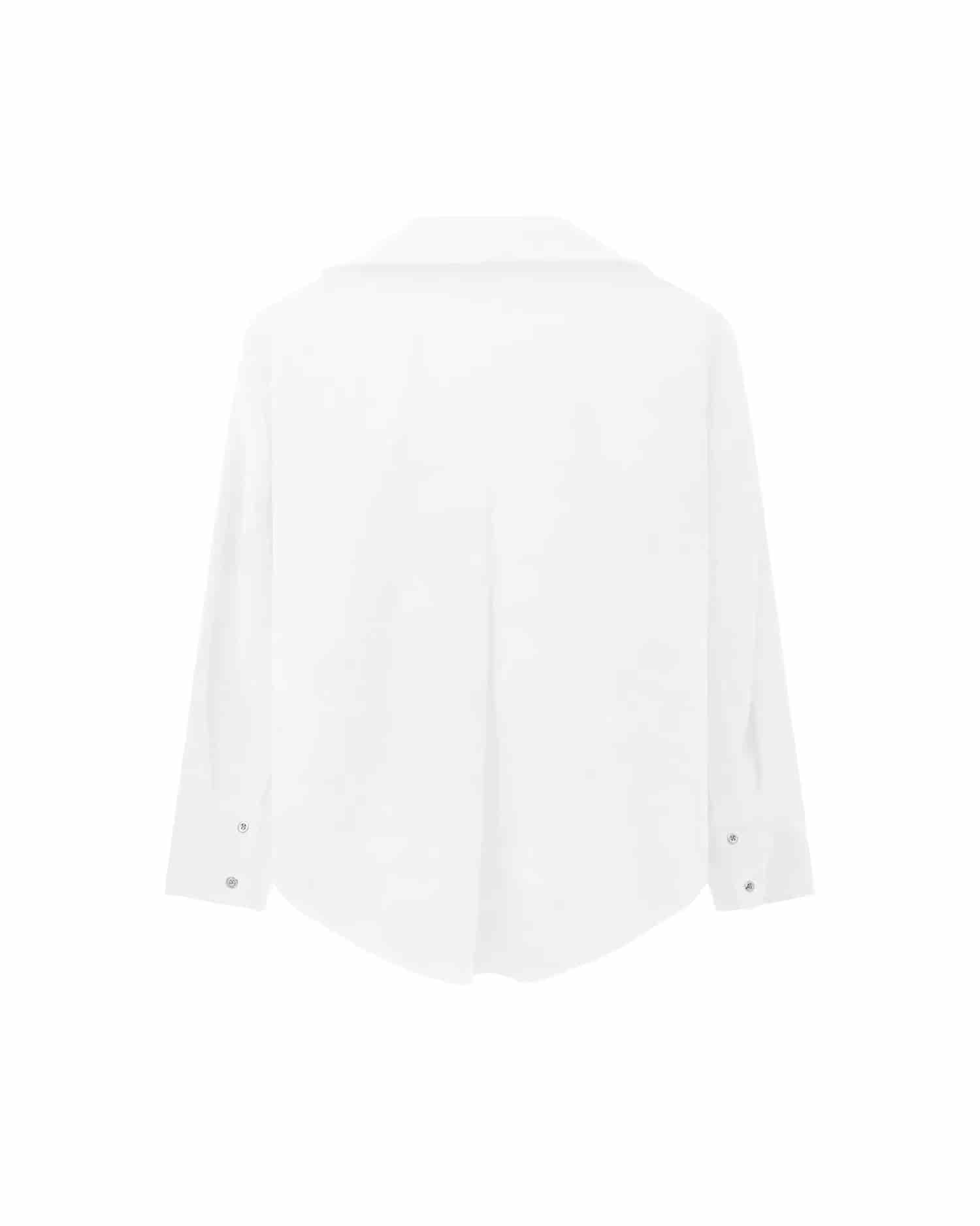 Camisa Clasica Pana Blanca - miniatura 5