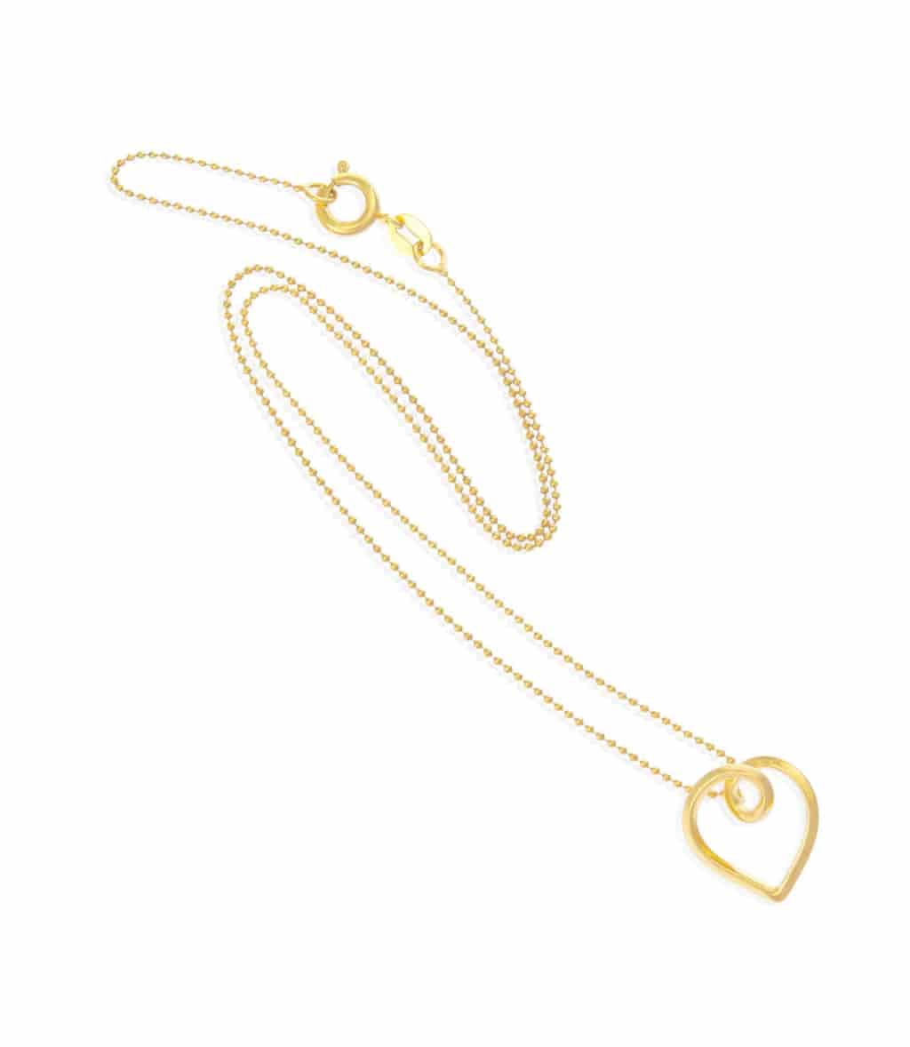 Collar Corazón Infinito Dorado - miniatura 6