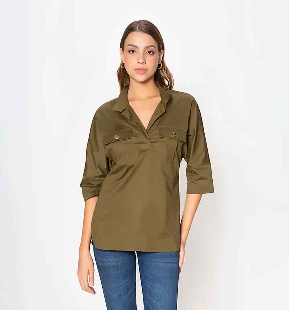 Camisera con dos bolsillos laterales - miniatura 10