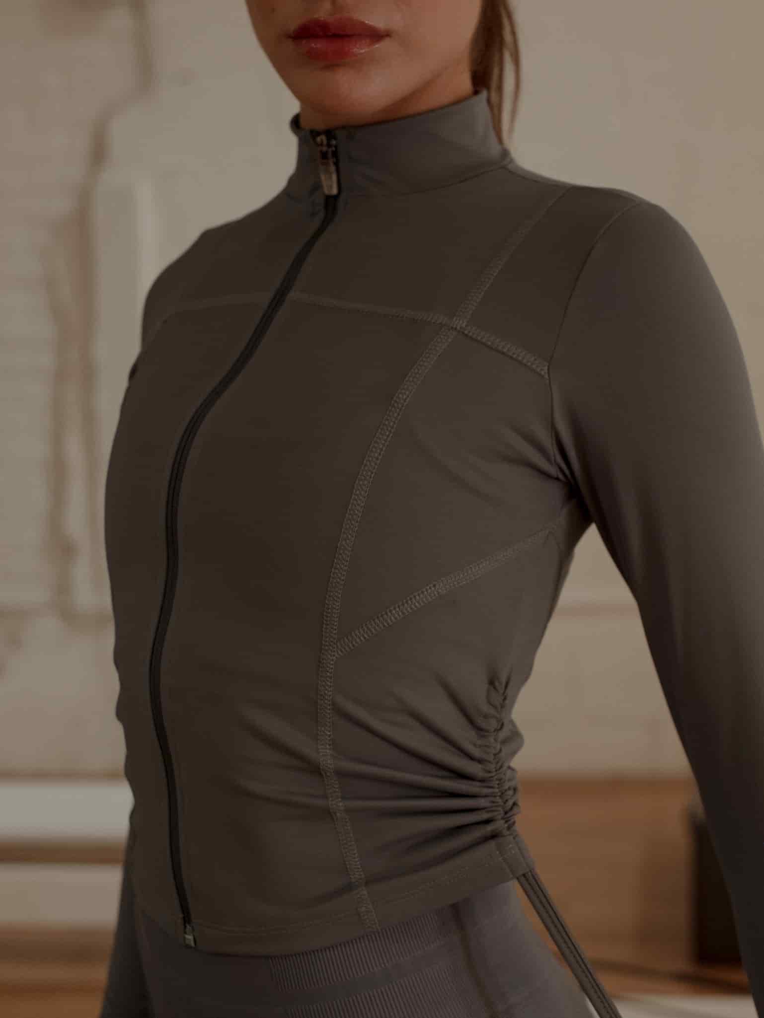 BBL SCULPT JACKET - TAUPE - miniatura 1