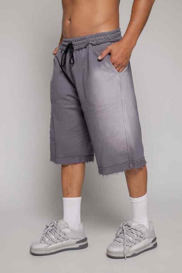 Bermuda/Jorts Remainder Sogno-Gris - miniatura 9