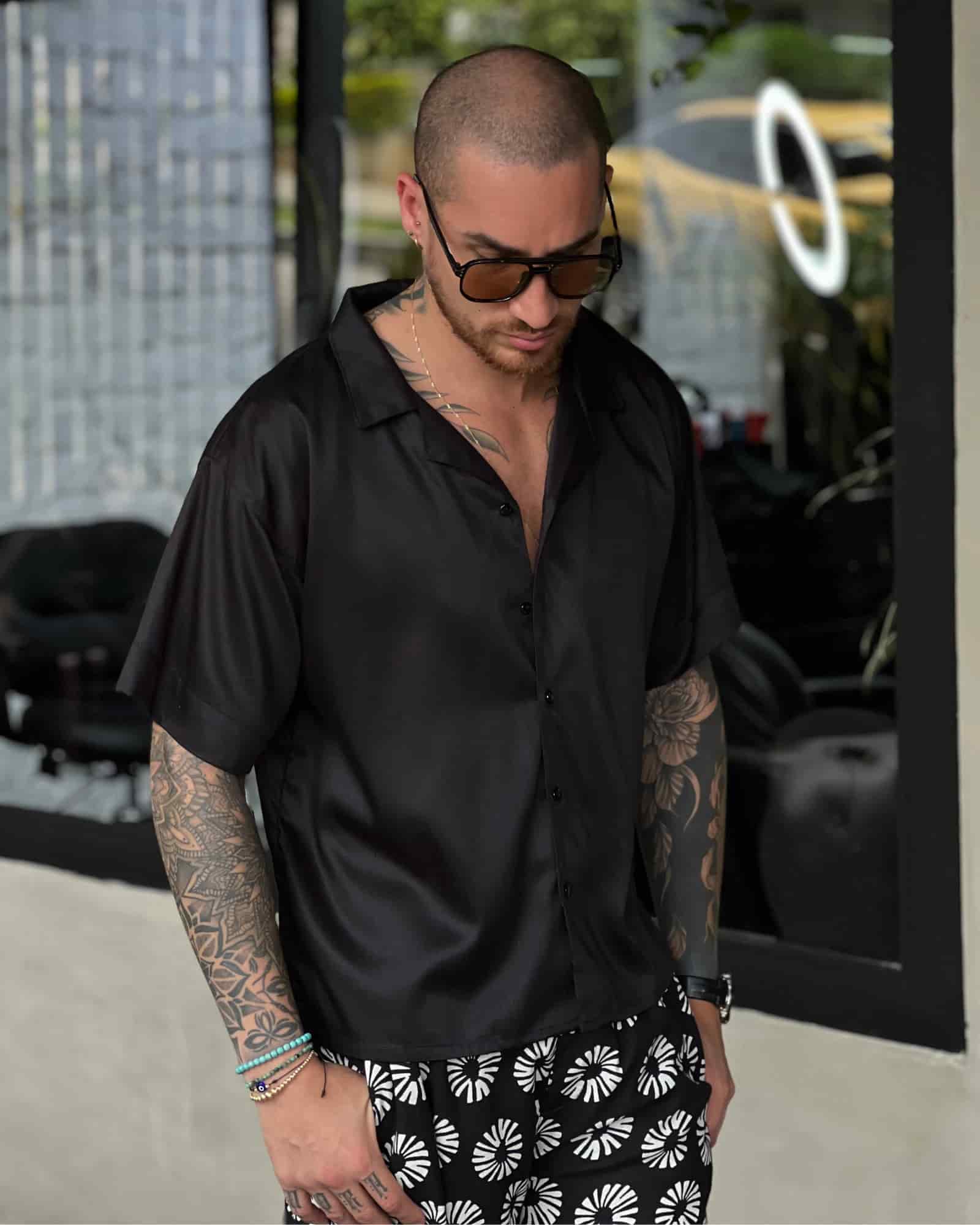 Camisa napoleon black - miniatura 5