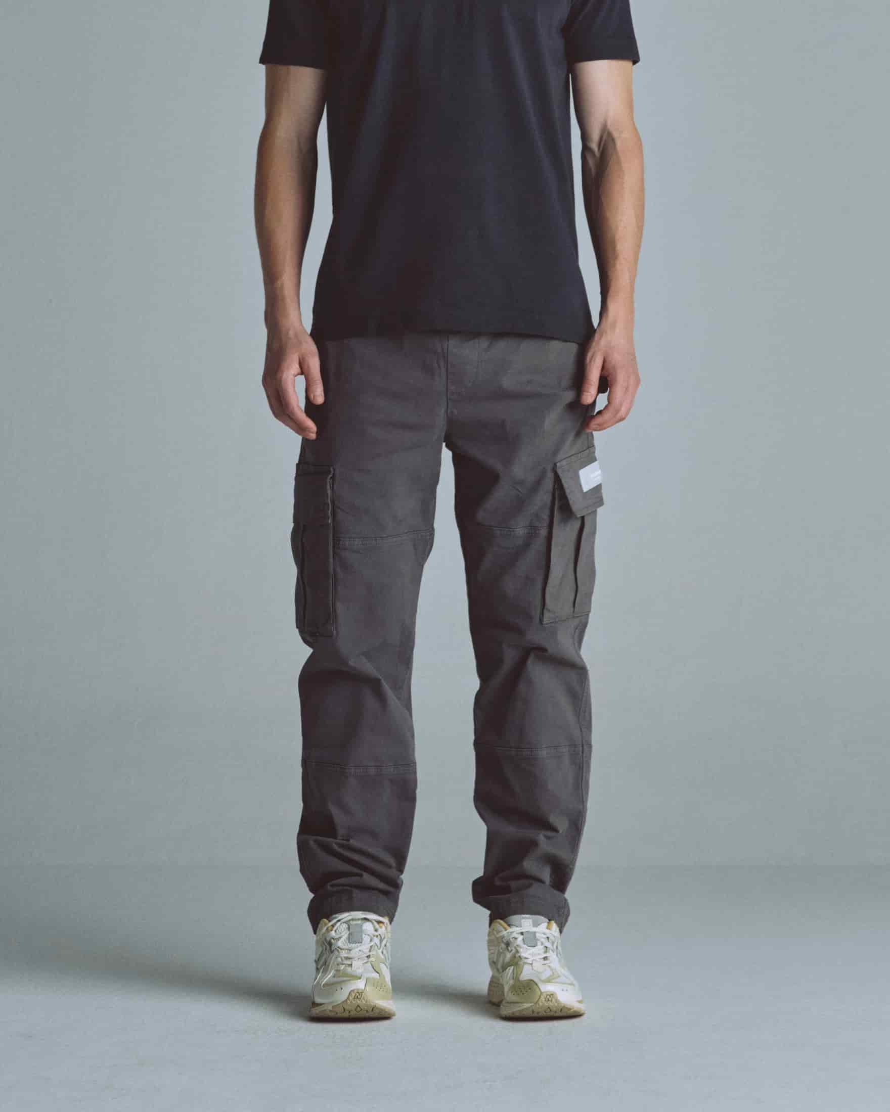 Basics Relaxed Cargo Pant Gray - miniatura 7