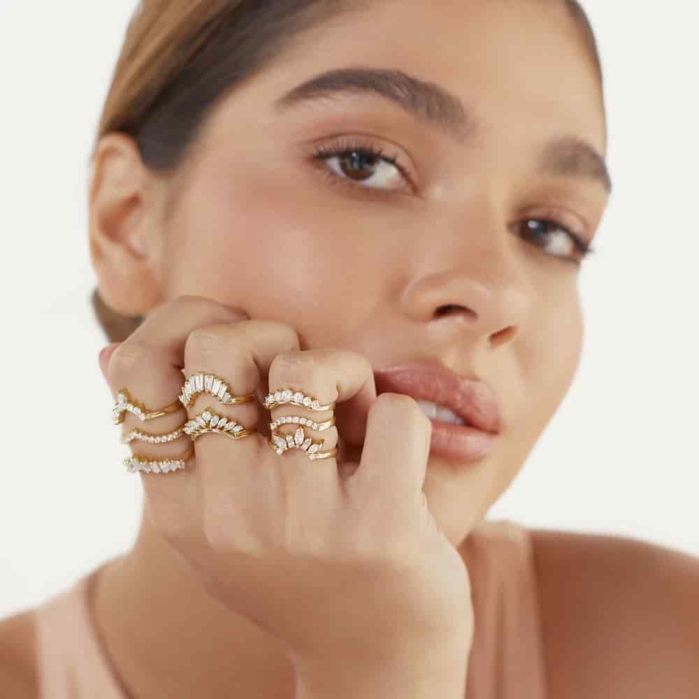 Anillo Tiara Marquises - miniatura 3