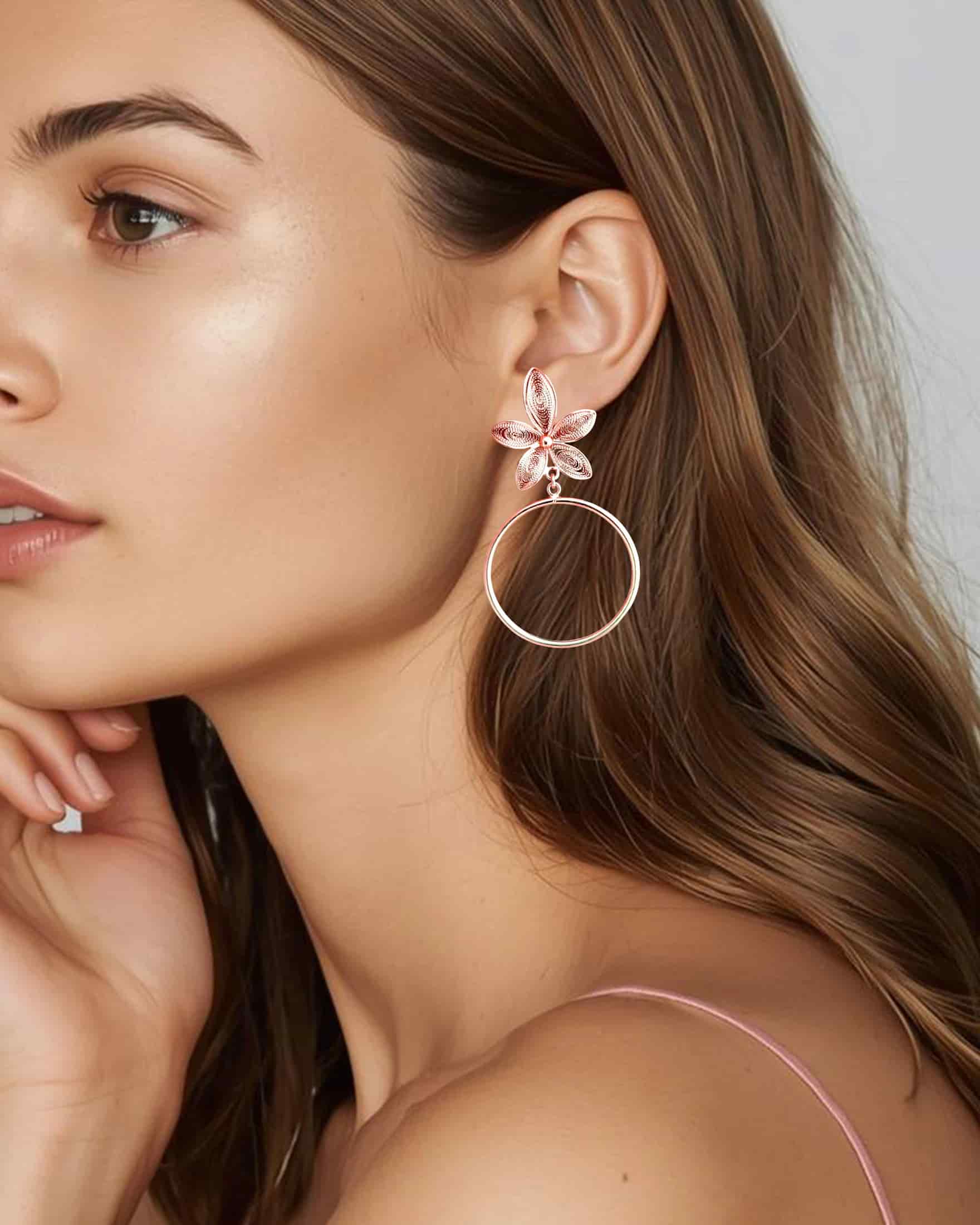 Aretes filigrana Tania - miniatura 2