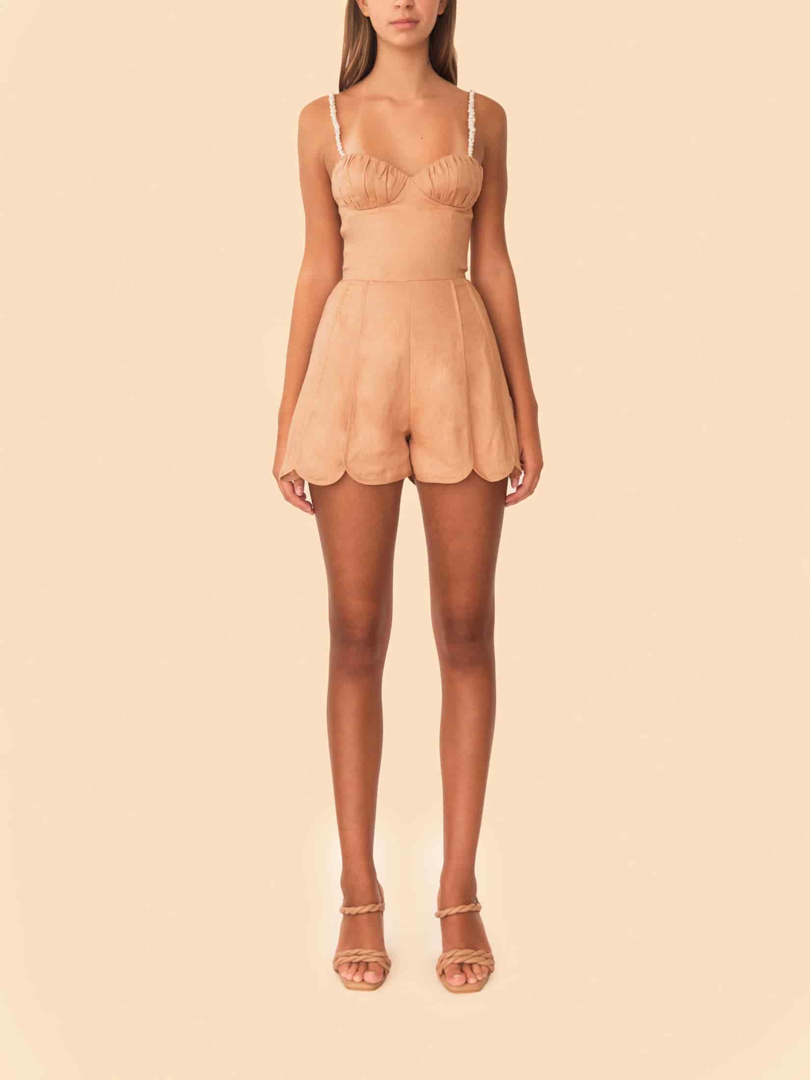 CORAL ROMPER ALMOND - miniatura 1