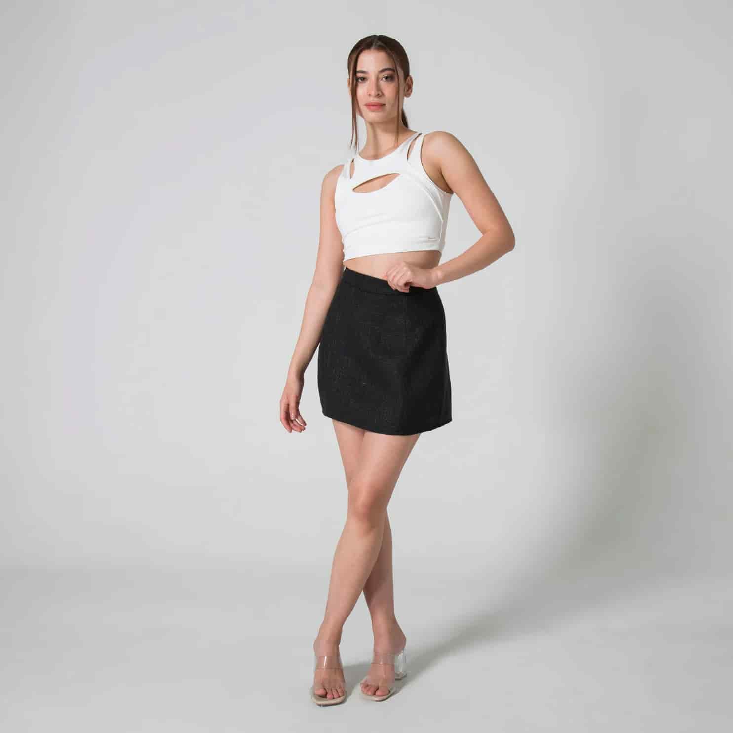 Falda Slim Corta French - miniatura 3