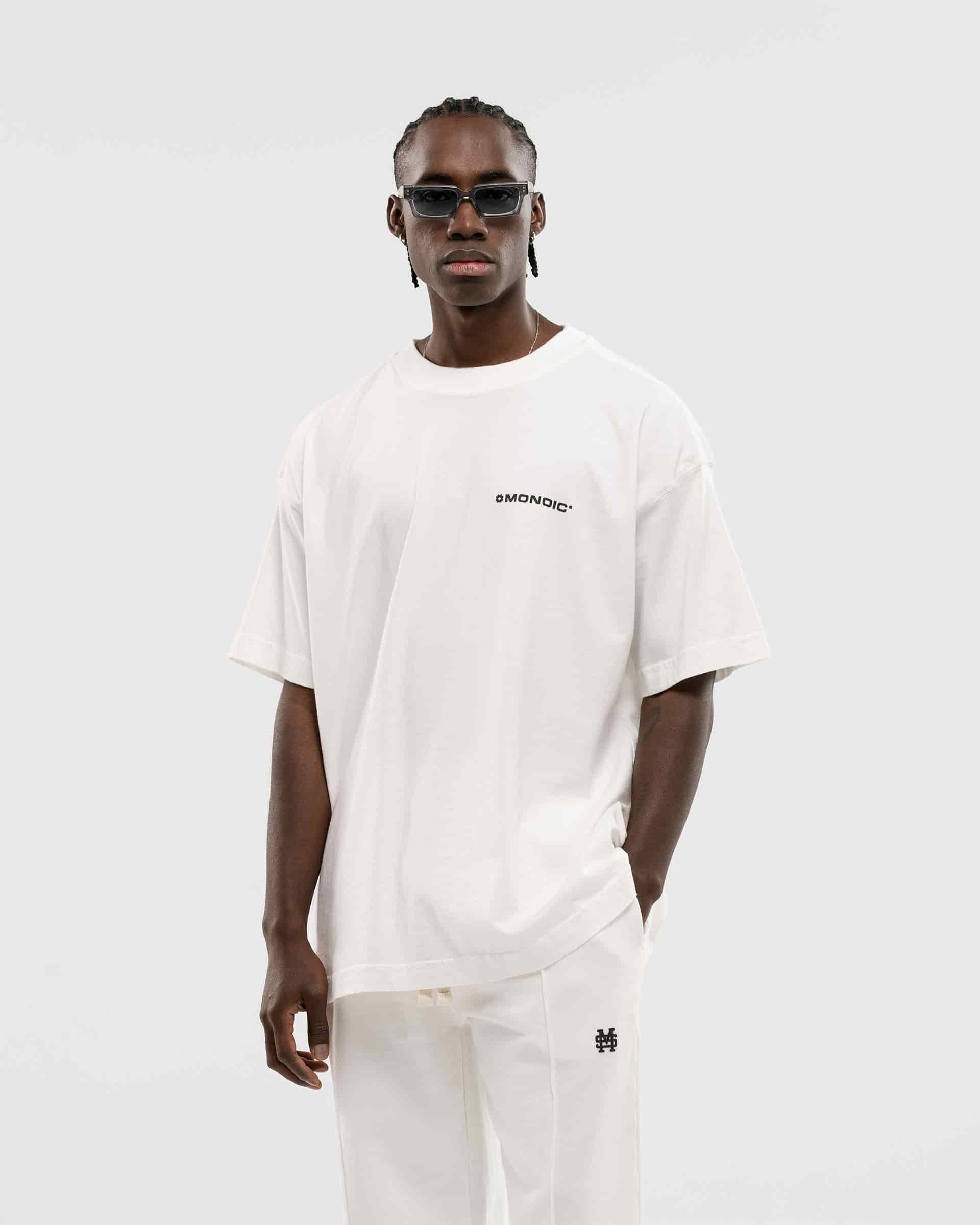 Camiseta Oversized Básica V2 - Off White - miniatura 2