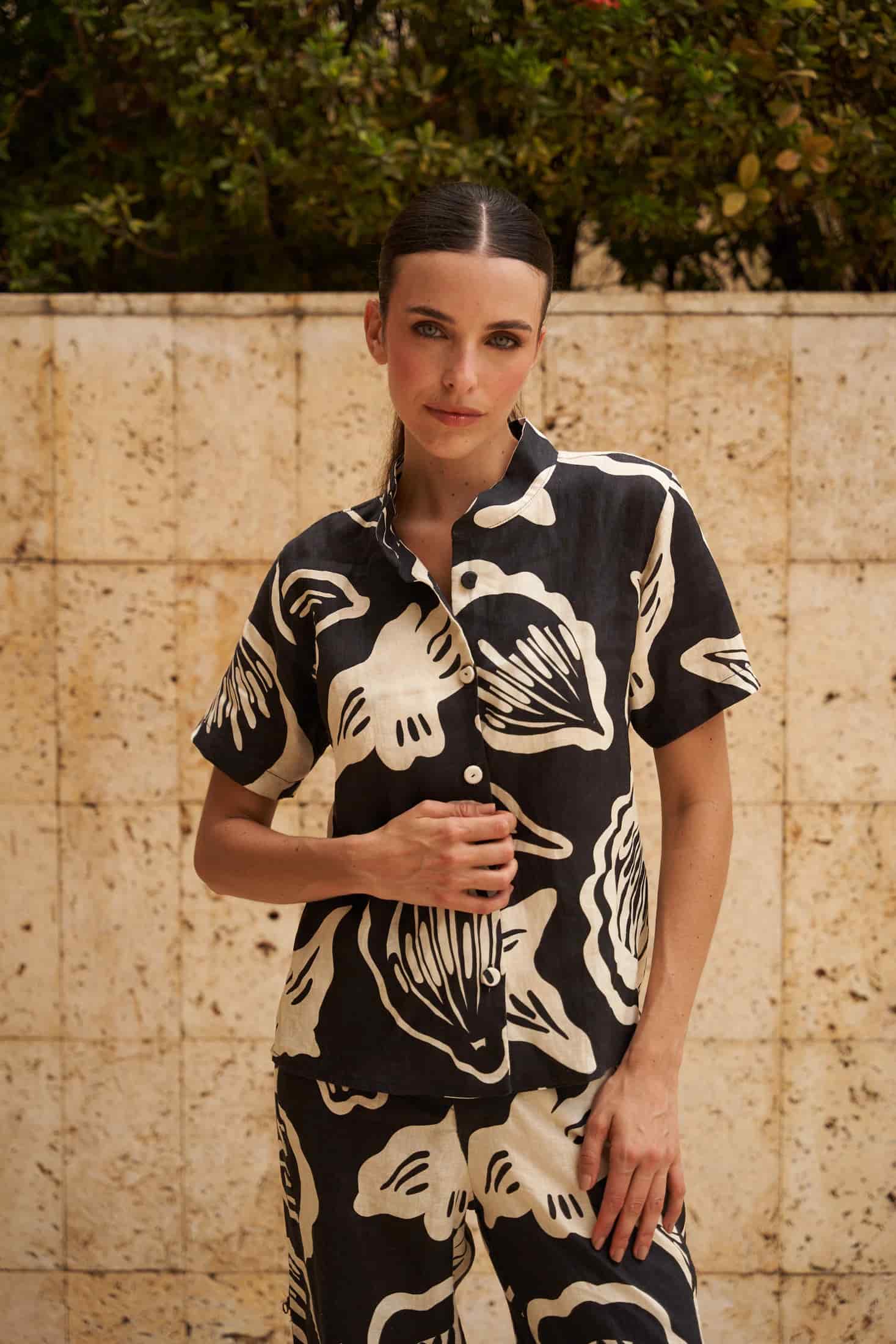 Camisa Providencia Negro - miniatura 1