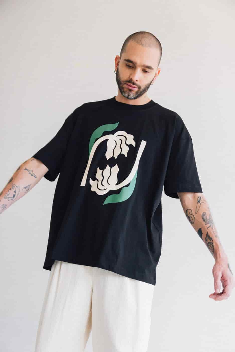T-shirt Oversize Danza de Iris - miniatura 1