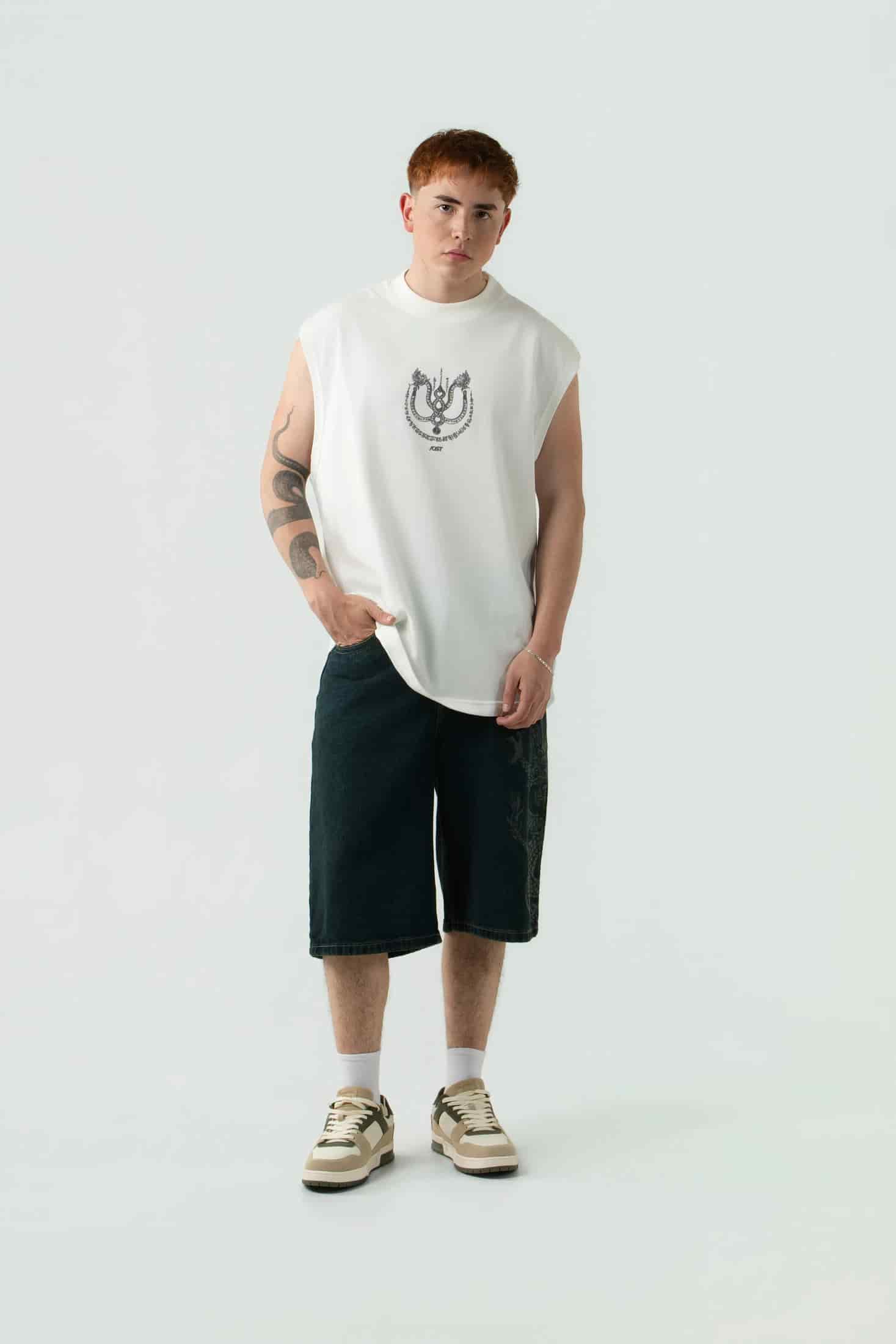 CAMISETA MANGA SISA COLOR IVORY - miniatura 3