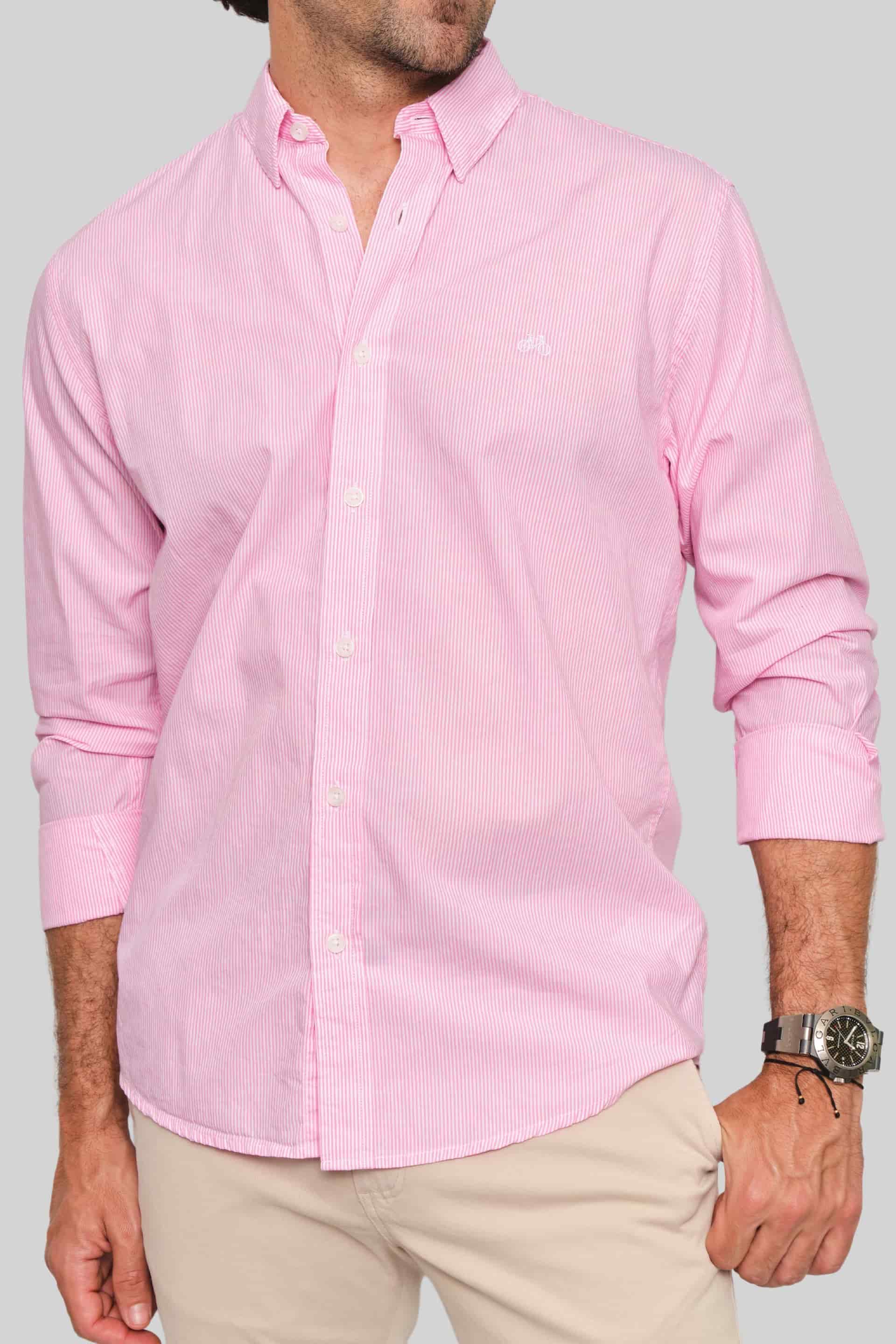 CAMISA MINI PINK LINES - miniatura 1