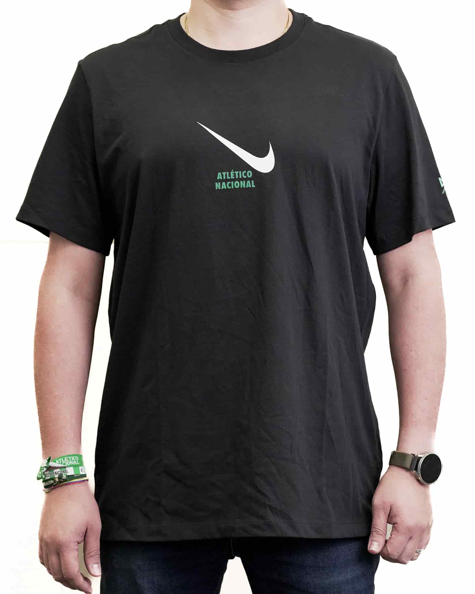 CAMISETA NEGRA HOMBRE HARD WORK NIKE - miniatura 5