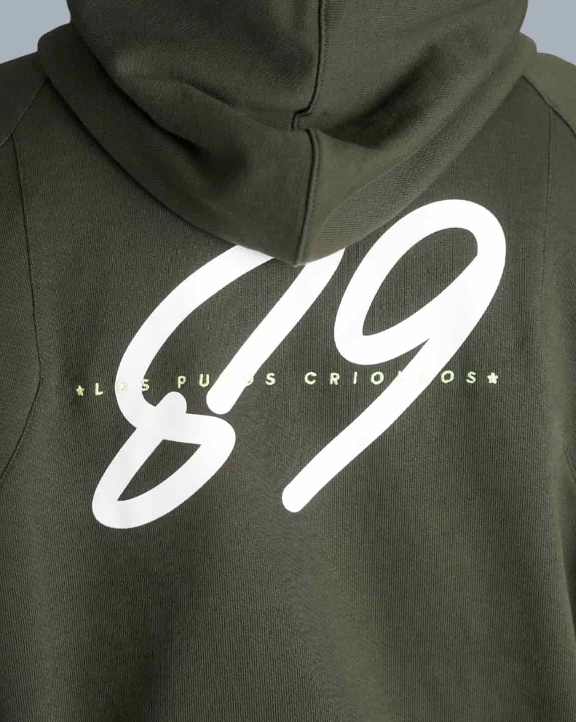 HOODIE VERDE HOMBRE FRENTE AN - 89 - miniatura 4