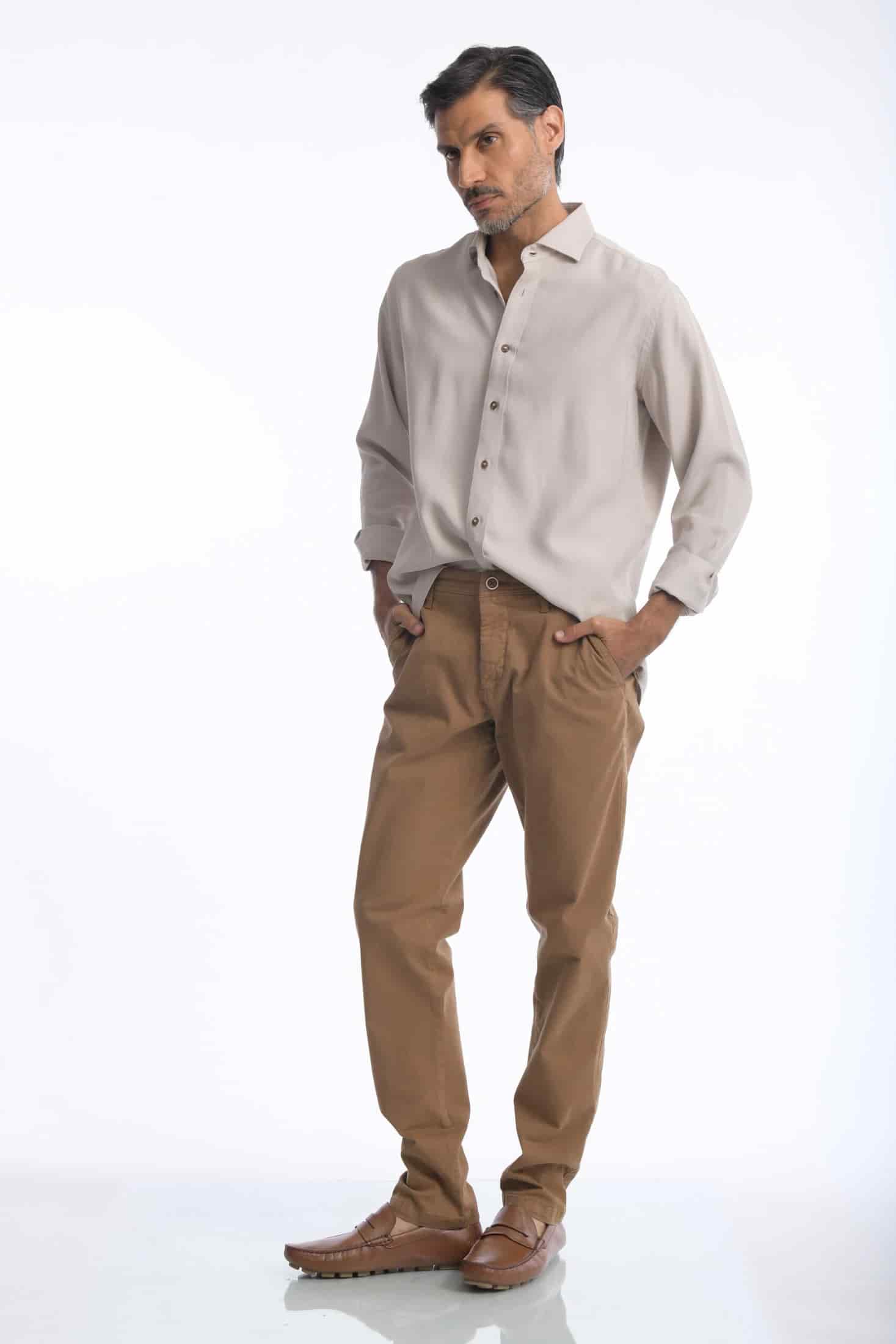 Pantalón Chino Dril Tannin - miniatura 1