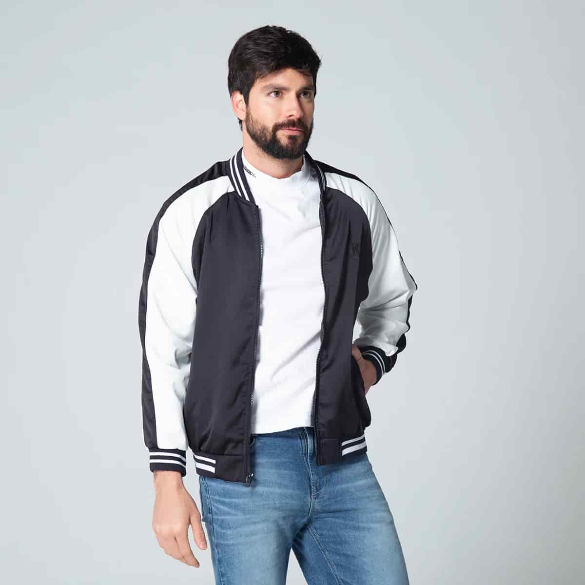 Chaqueta Beisbolera Regular Brand - miniatura 8