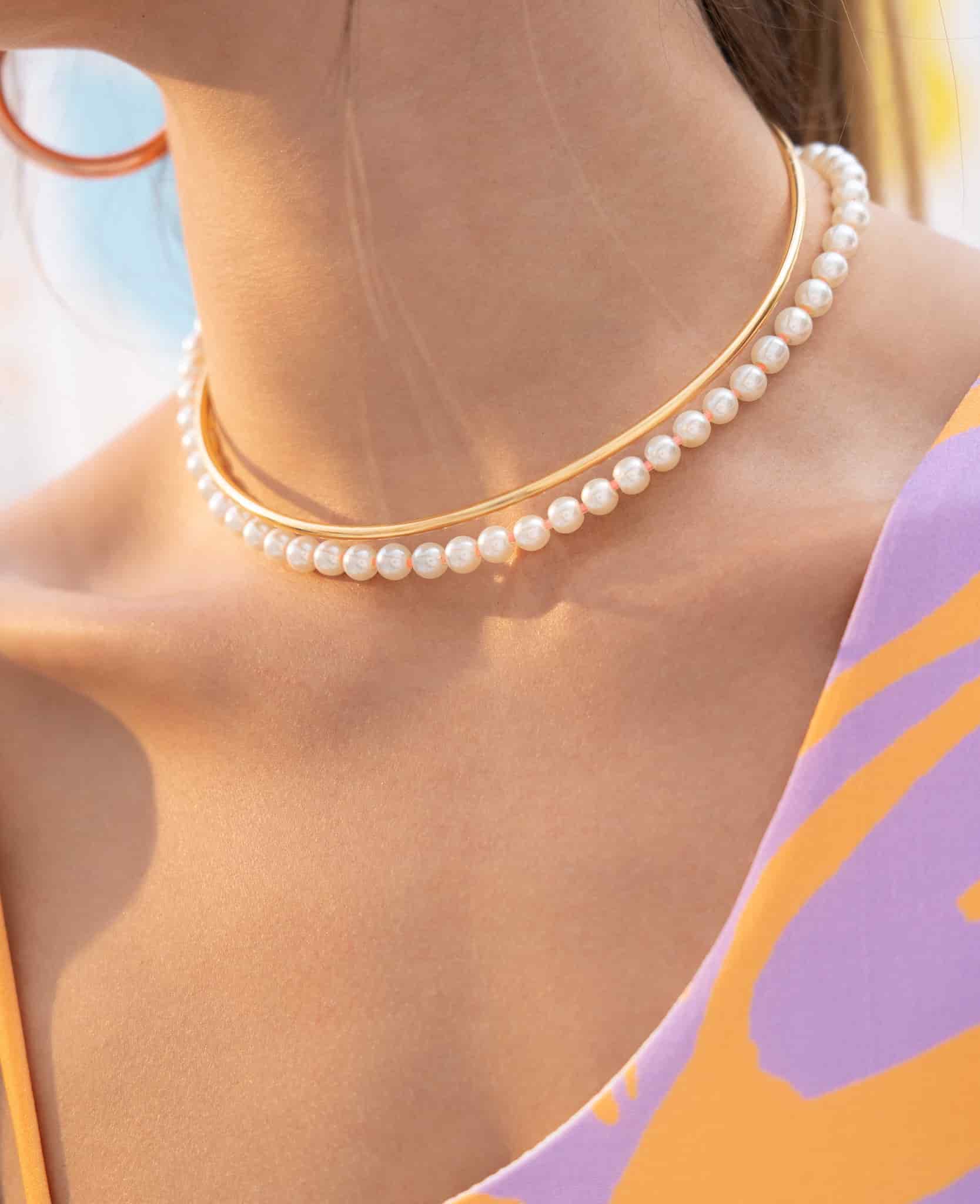 Choker Pearls Party - miniatura 3