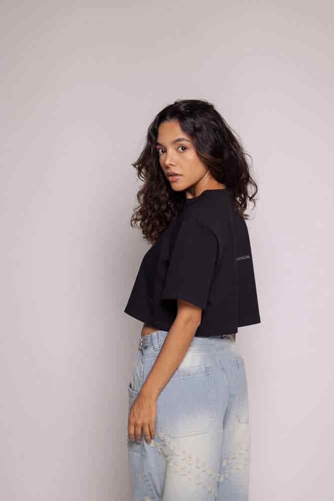CropTop Basic Motion-Negro - miniatura 6