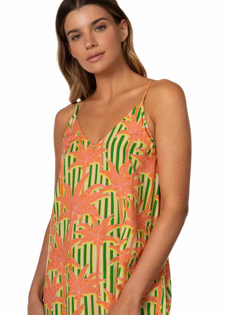 Maaji Blooming Stripes Debbie Long Dress - miniatura 3