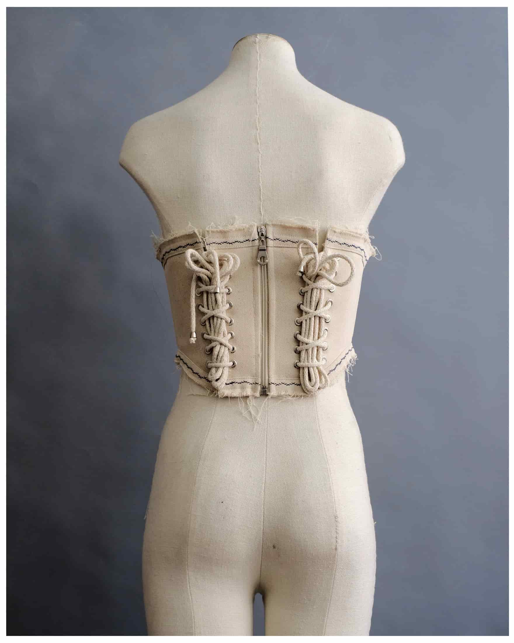 Corset ramas azules - miniatura 2