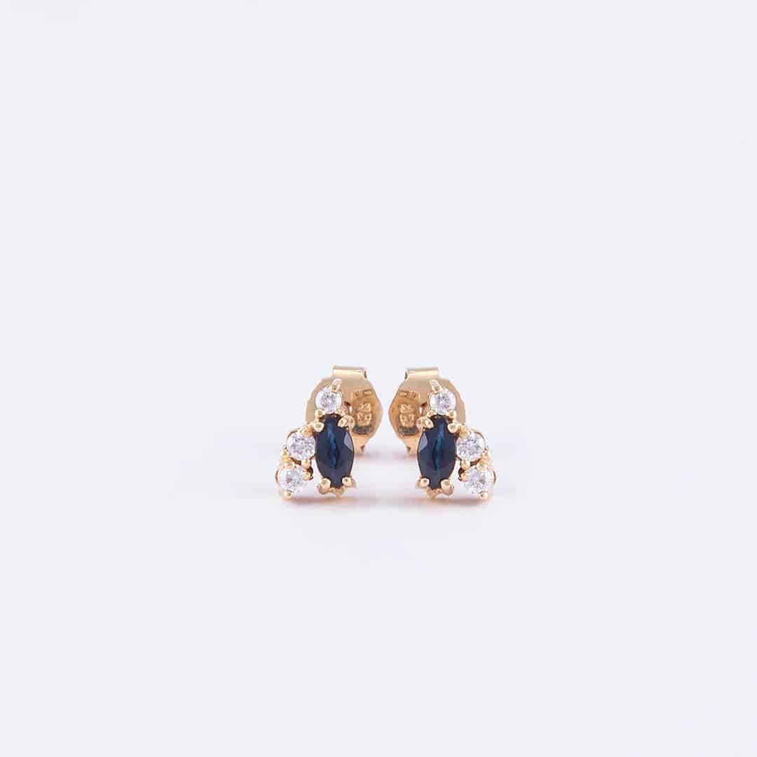 Aretes Zafiro Marquis - miniatura 1