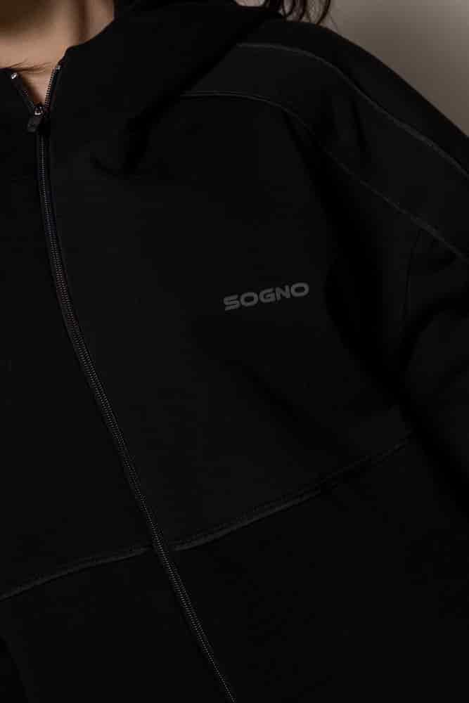 Hoodie 87/27 Sgo Dama-Negro - miniatura 8