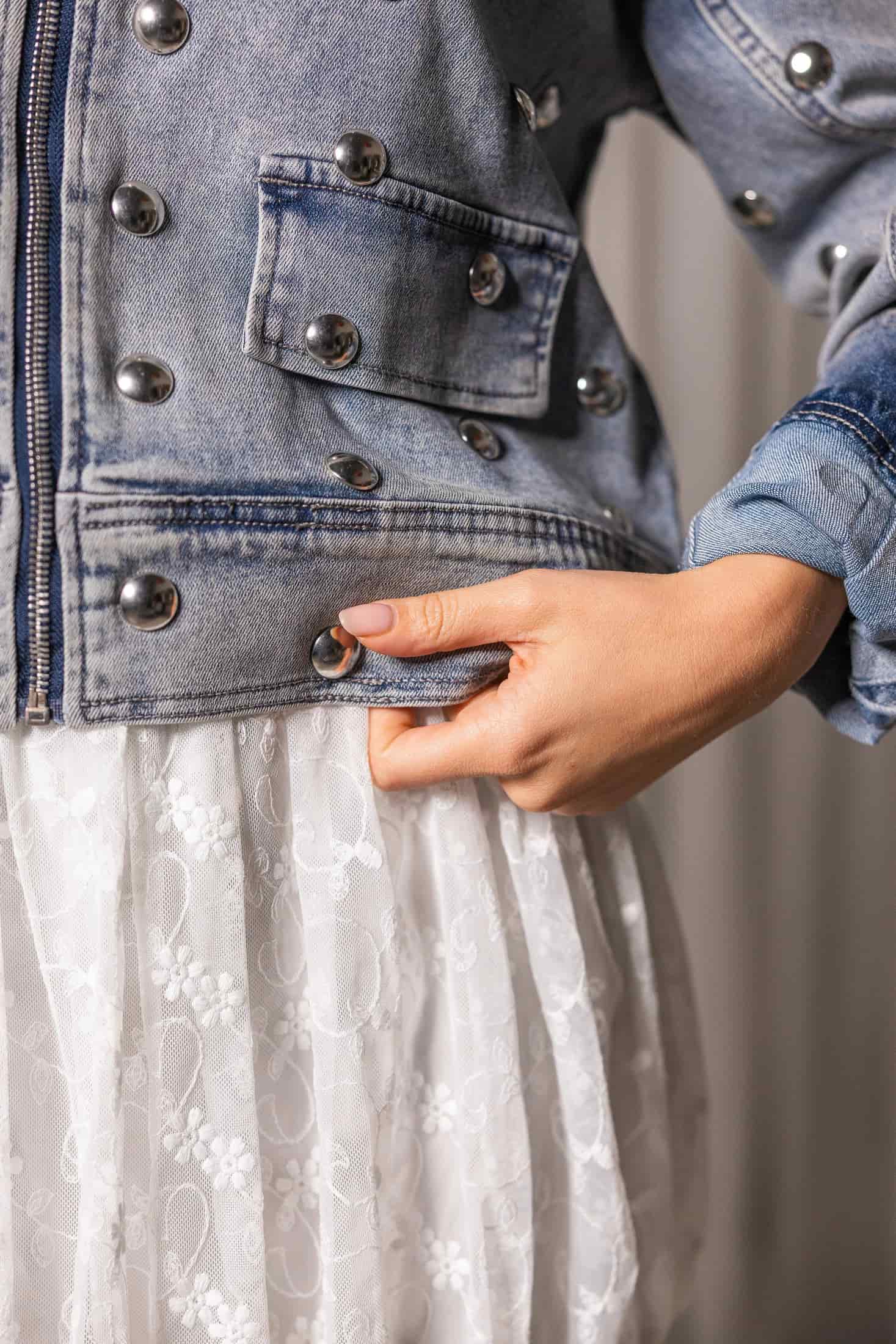 AMOR LACE SKIRT WHITE - miniatura 3