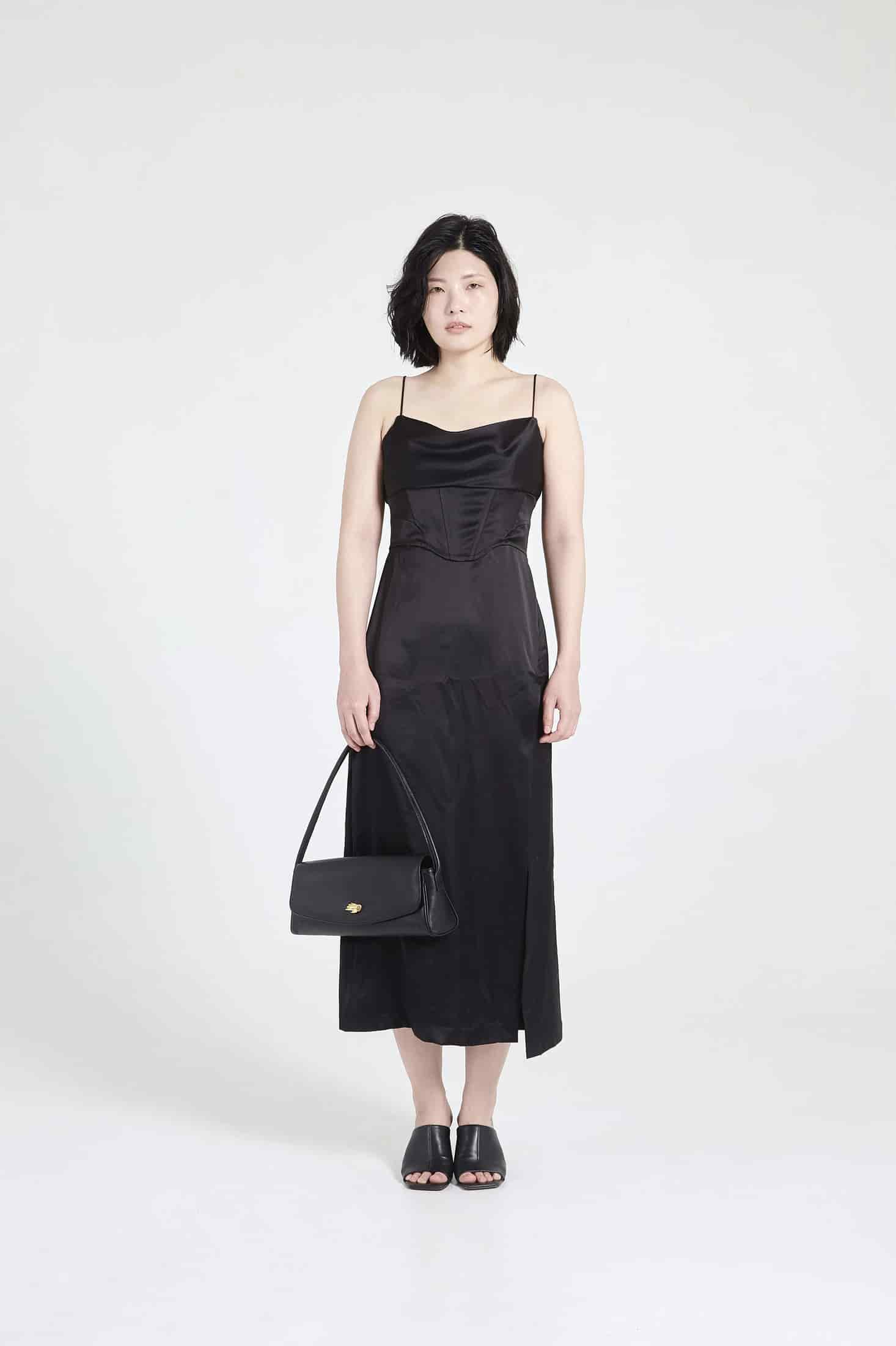 Cannoli M Black Leather Bag - miniatura 6